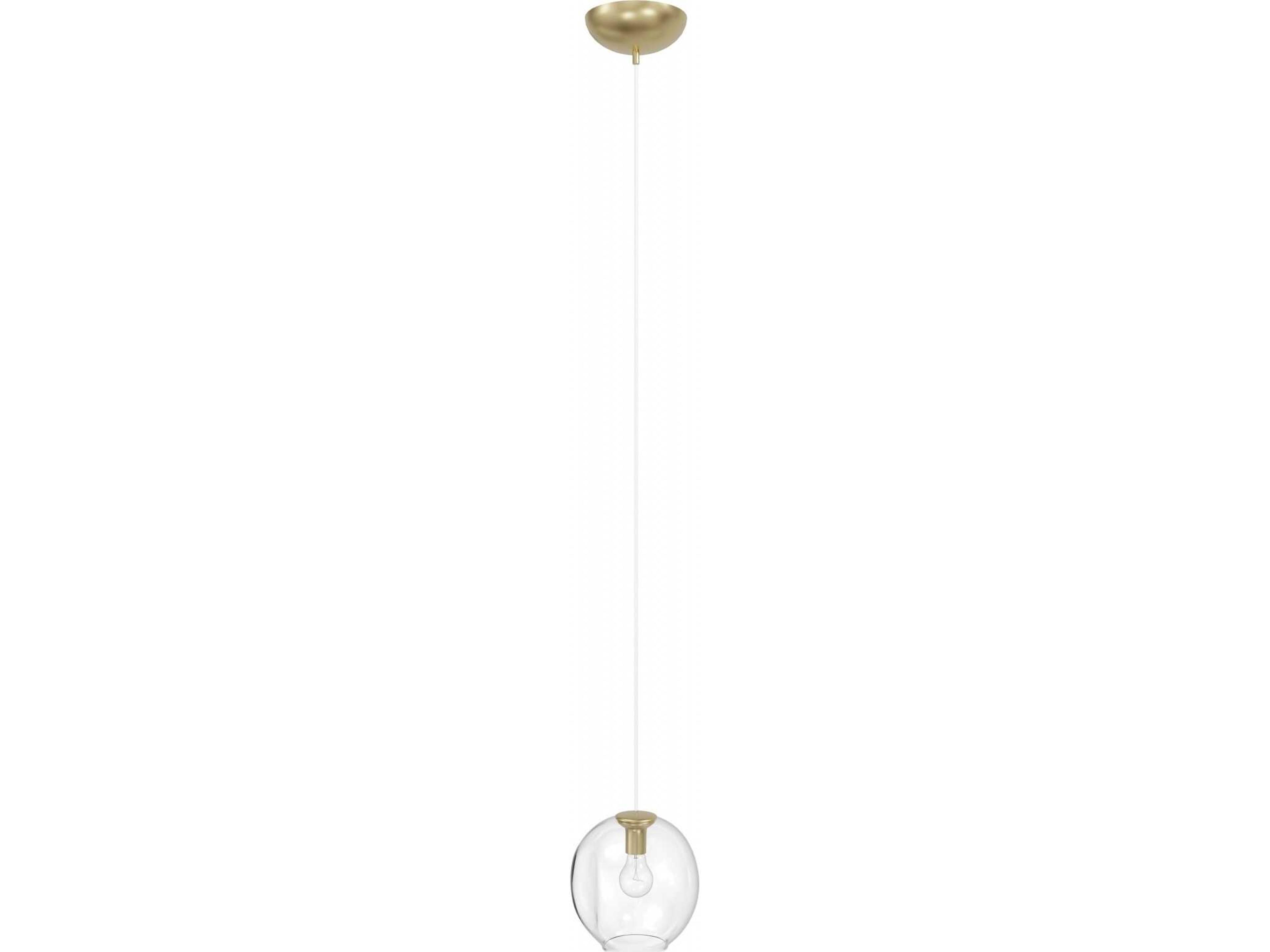Fairfax Pendant Light in Brushed Brass