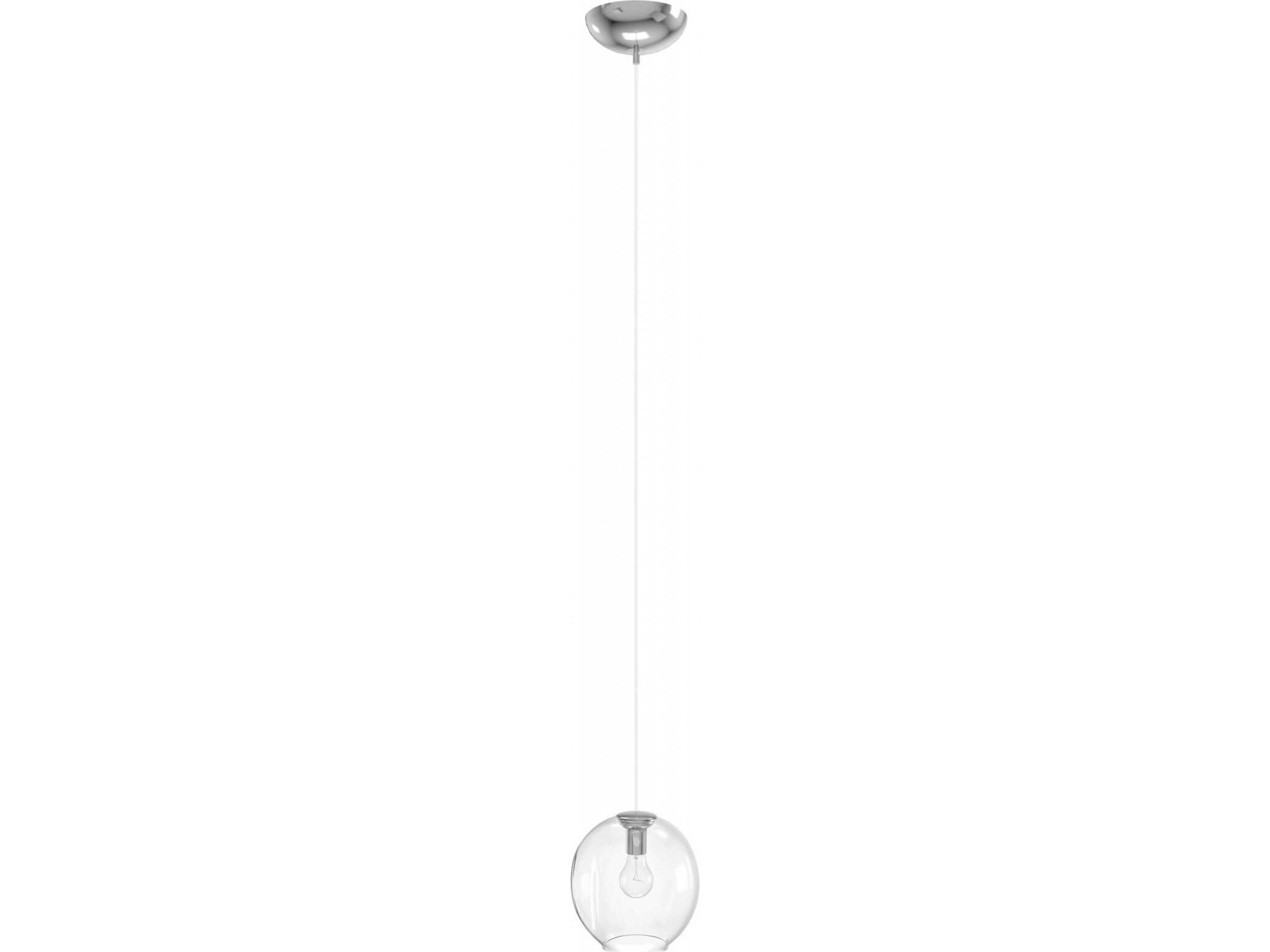 Fairfax Pendant with Hand-Blown Glass Shade Modern