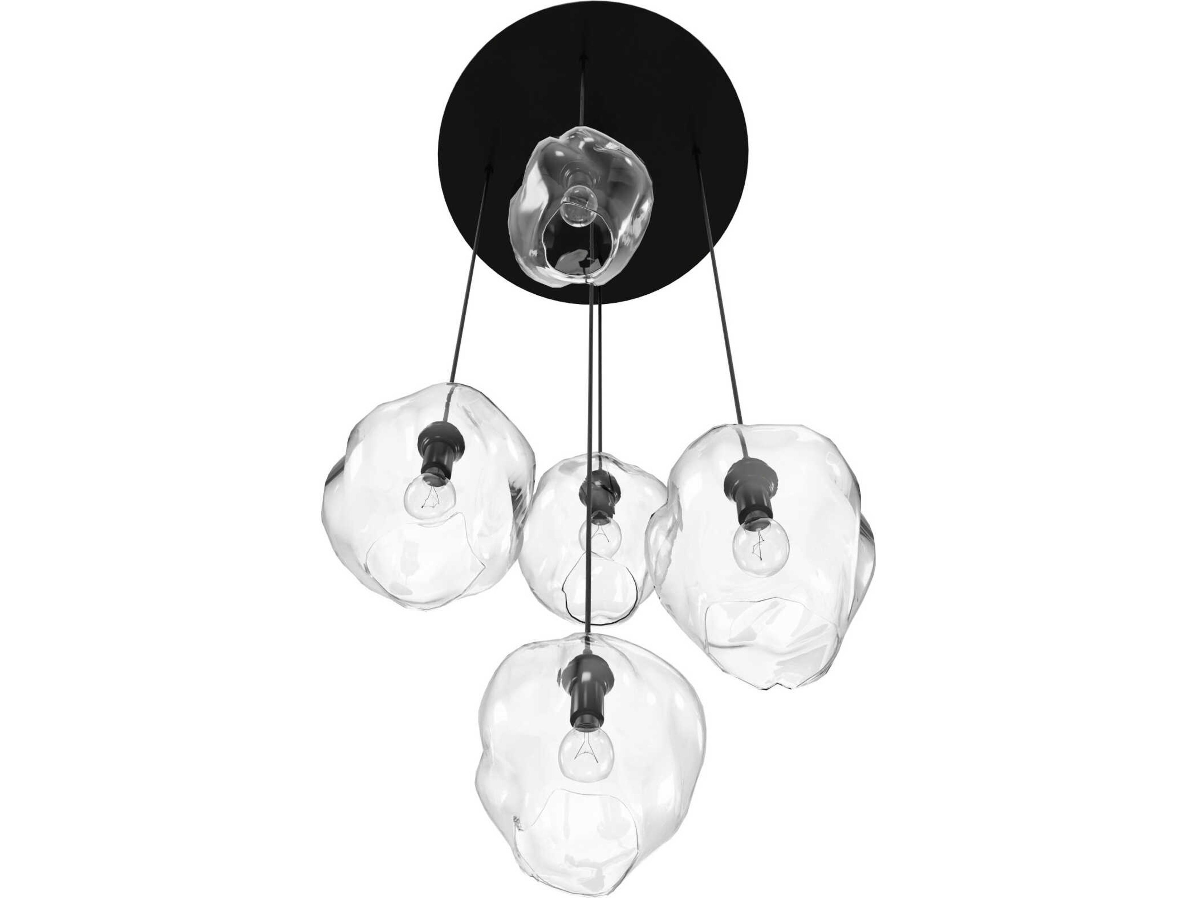 Avenue Lighting Sonoma Ave 5-Light Dark Bronze Pendant