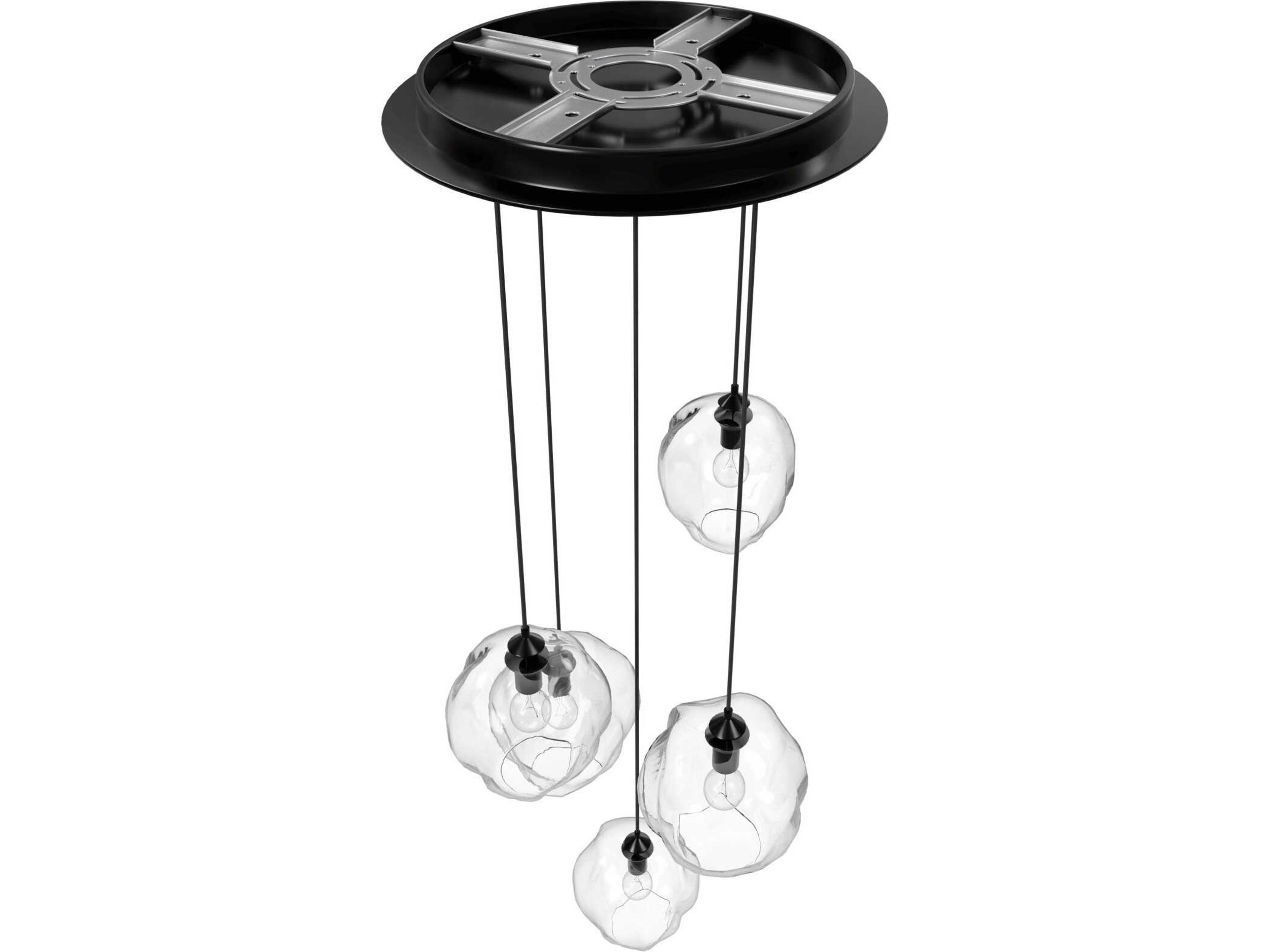 Avenue Lighting Sonoma Ave 5-Light Dark Bronze Pendant