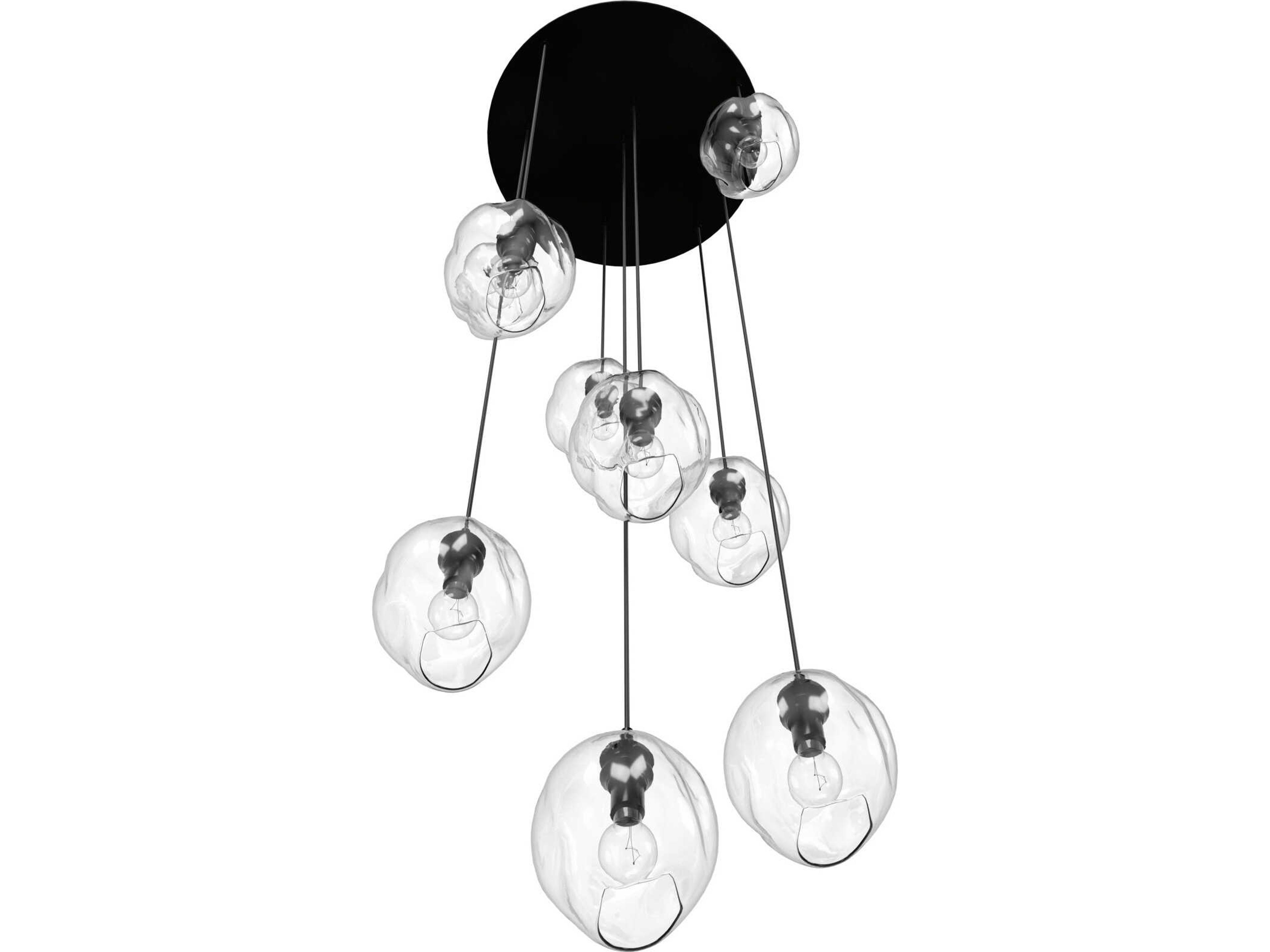 Avenue Lighting Sonoma Ave 9-Light Dark Bronze Pendant