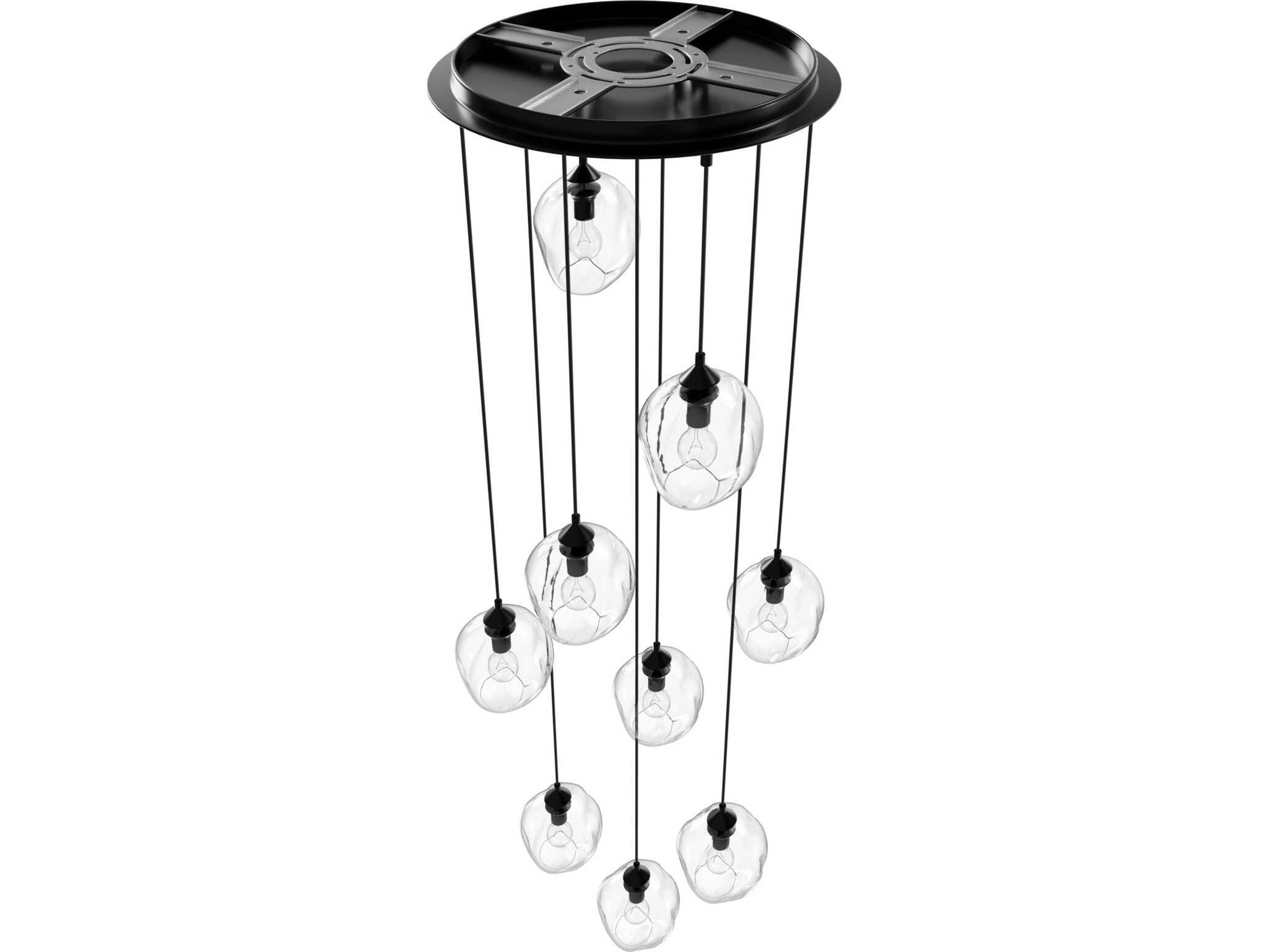 Avenue Lighting Sonoma Ave 9-Light Dark Bronze Pendant