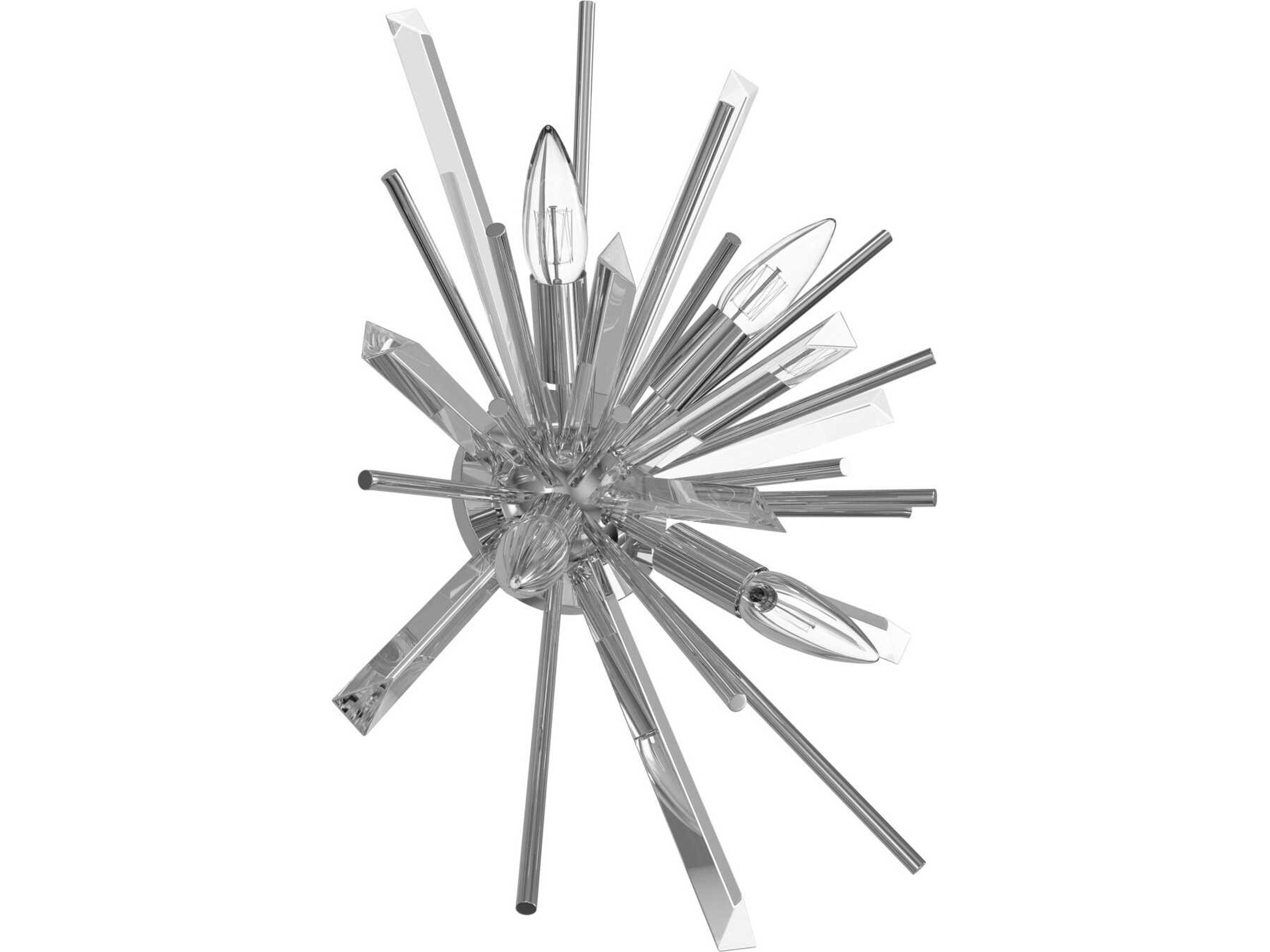 Avenue Lighting Palisades Ave 4-Light Chrome Wall Sconce