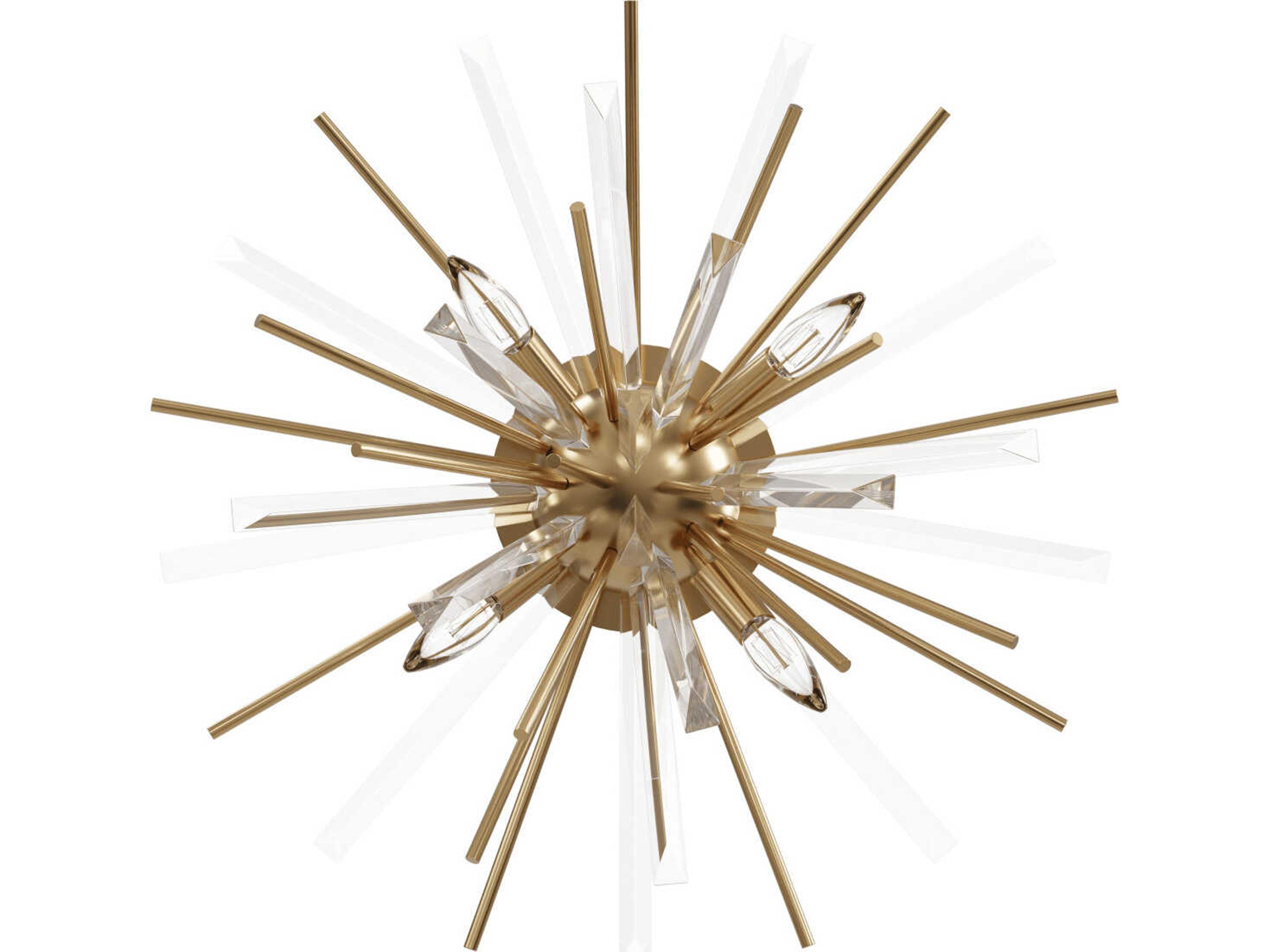 Palisades Ave Flush Mount Sputnik Ceiling Light