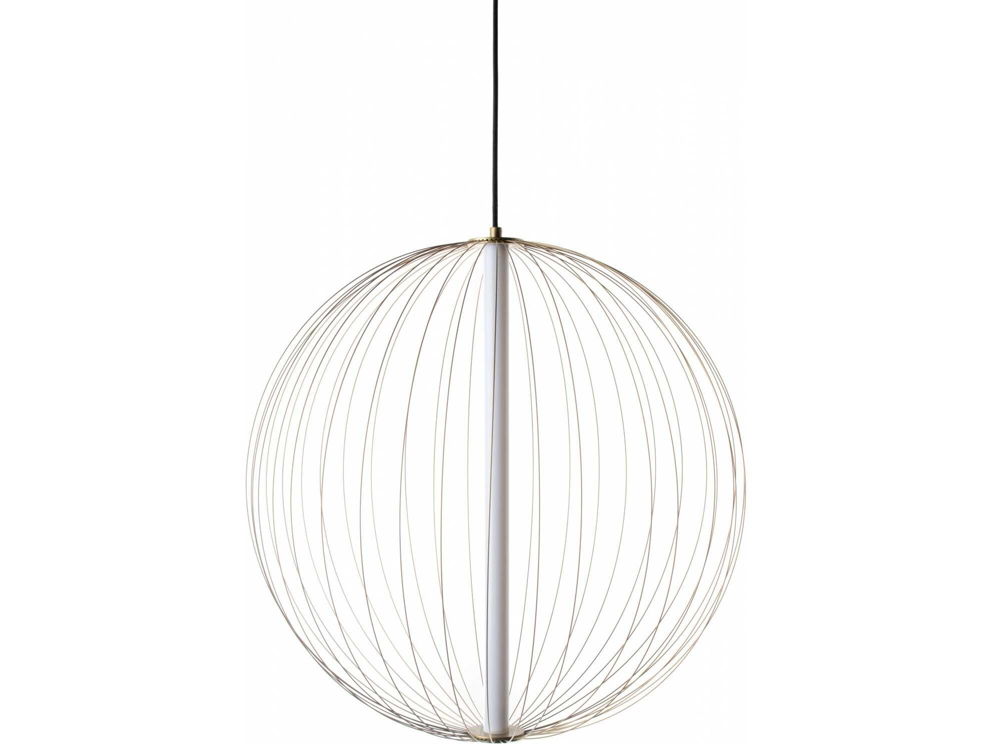 Delano Pendant in Gold Modern LED