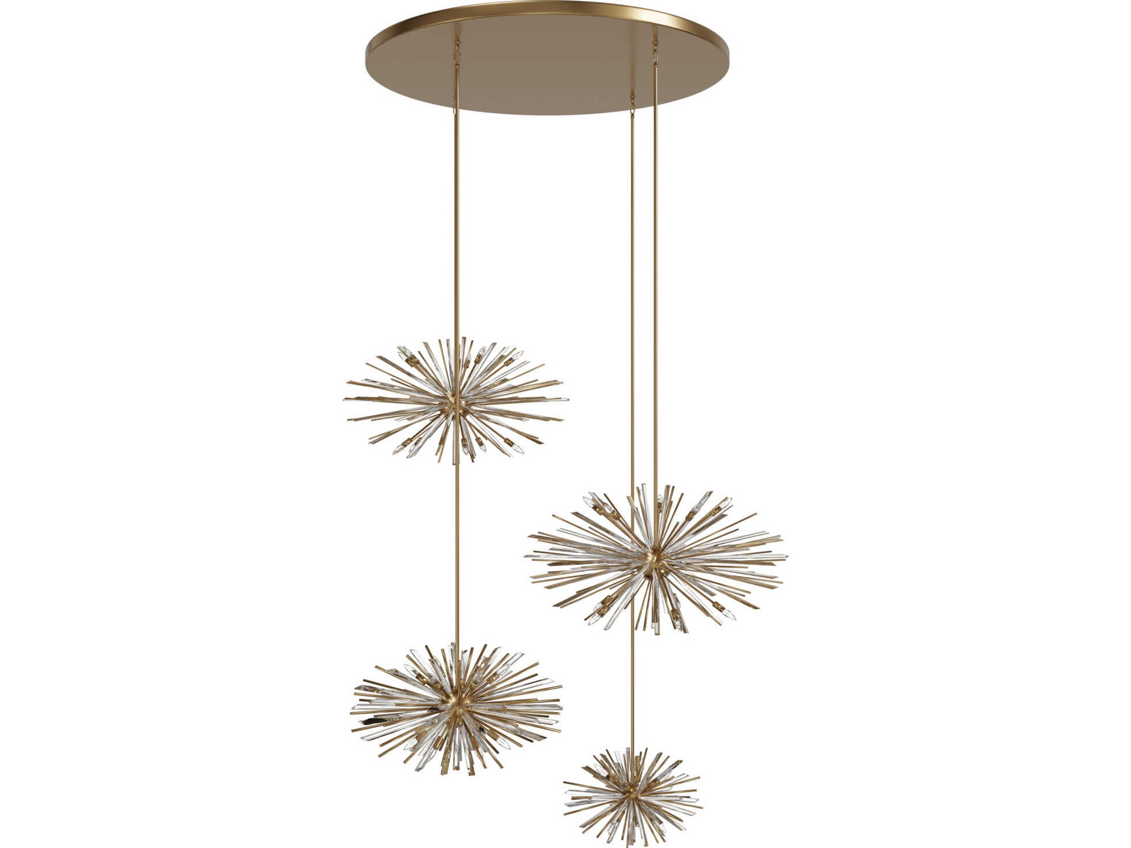 Palisades Ave Cluster Chandelier Sputnik Inspired