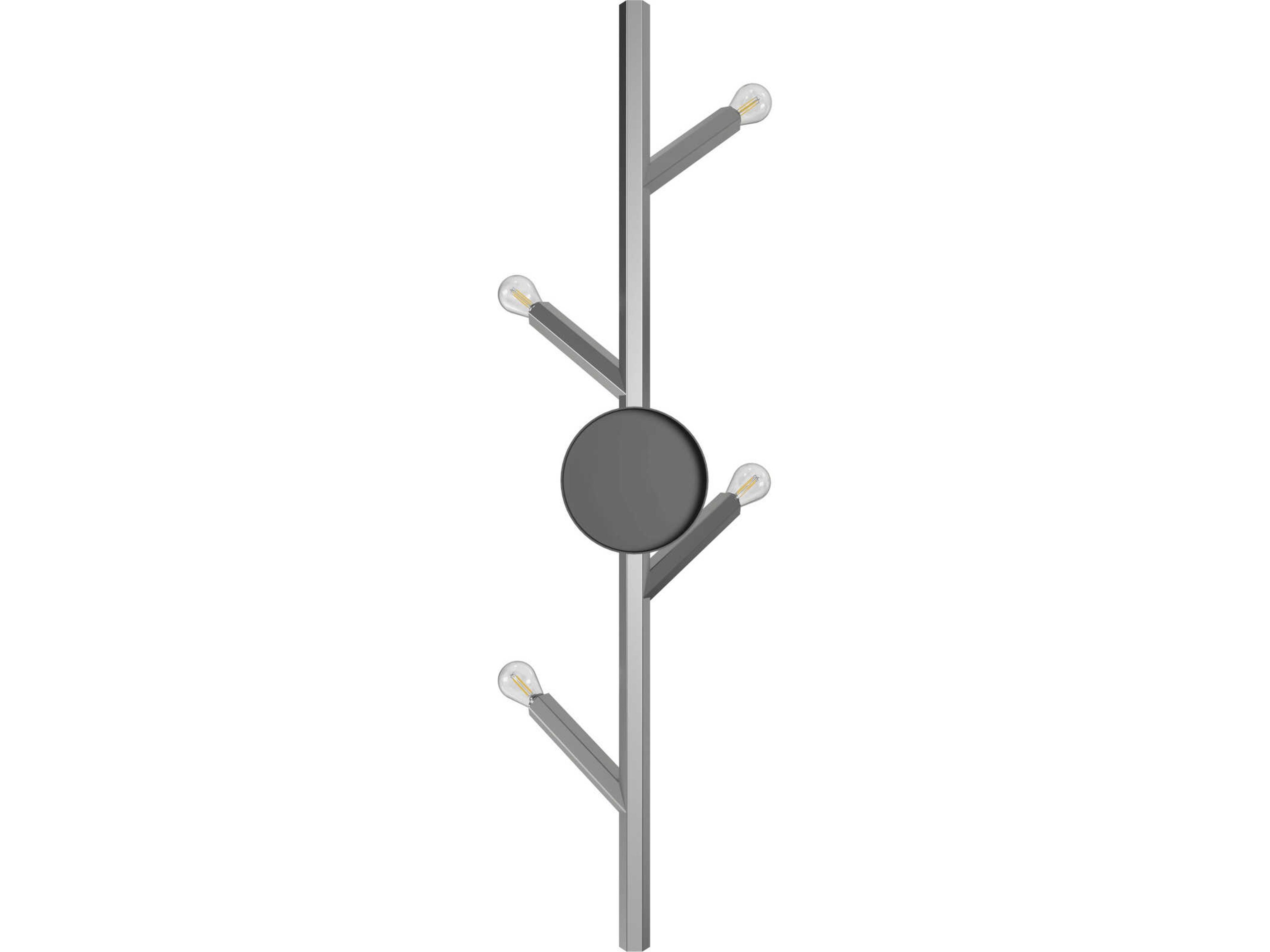 Avenue Lighting The Oaks 4-Light Polished Nickel Wall Sconce