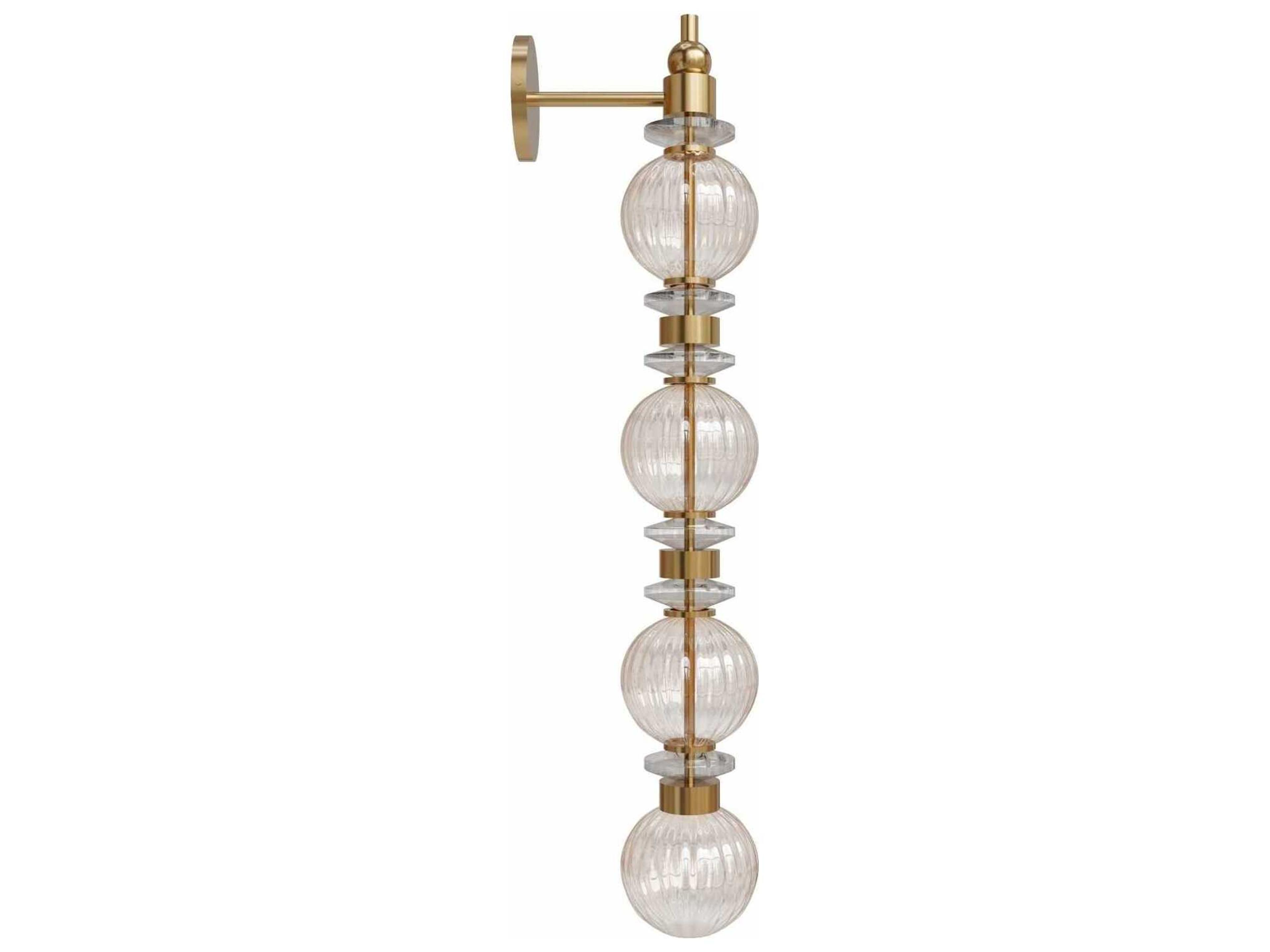 Avenue Lighting Avra Aged Brass Wall Sconce