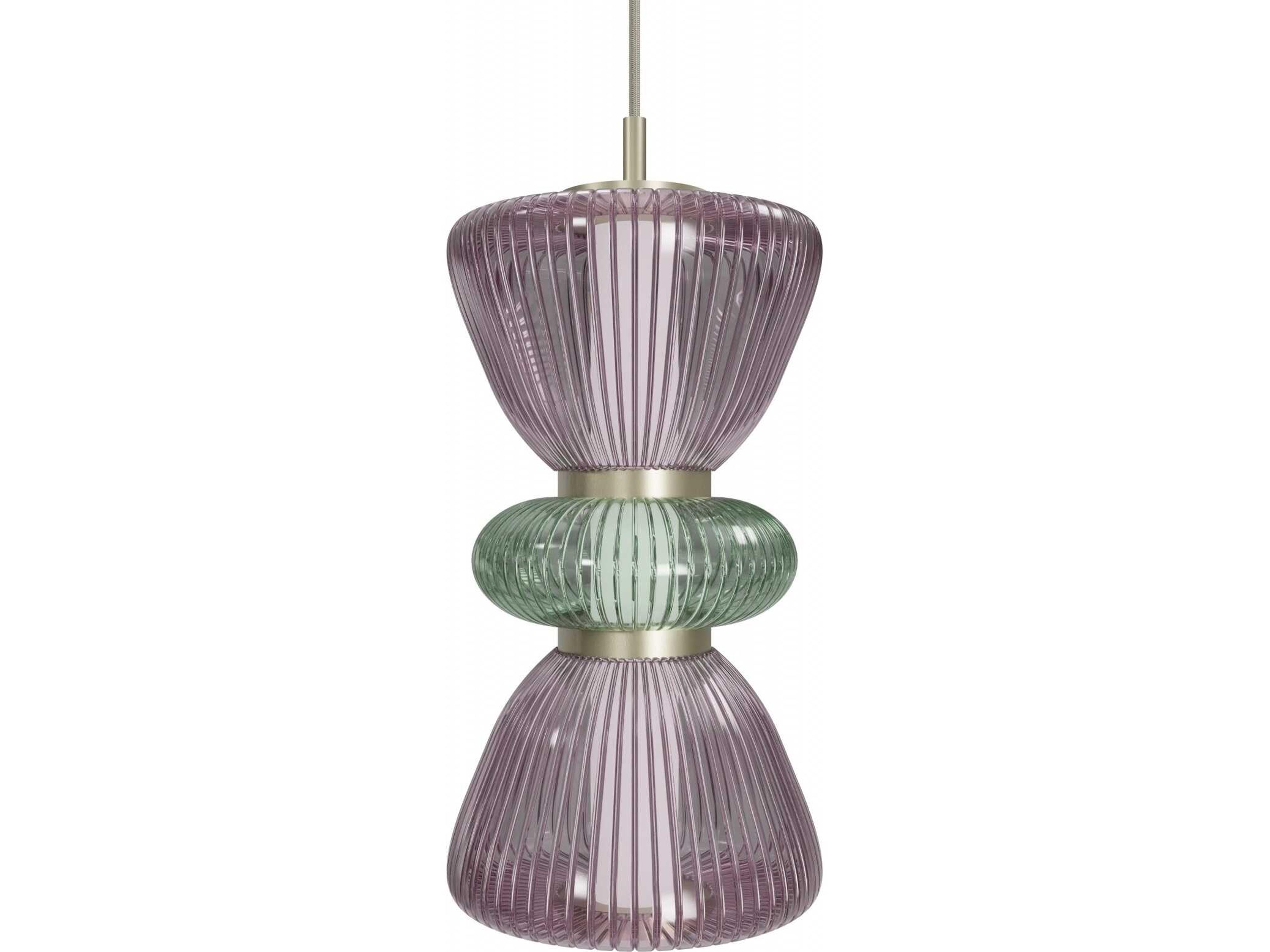 Avenue Lighting Rosewood 2-Light Aged Brass Mini Pendant