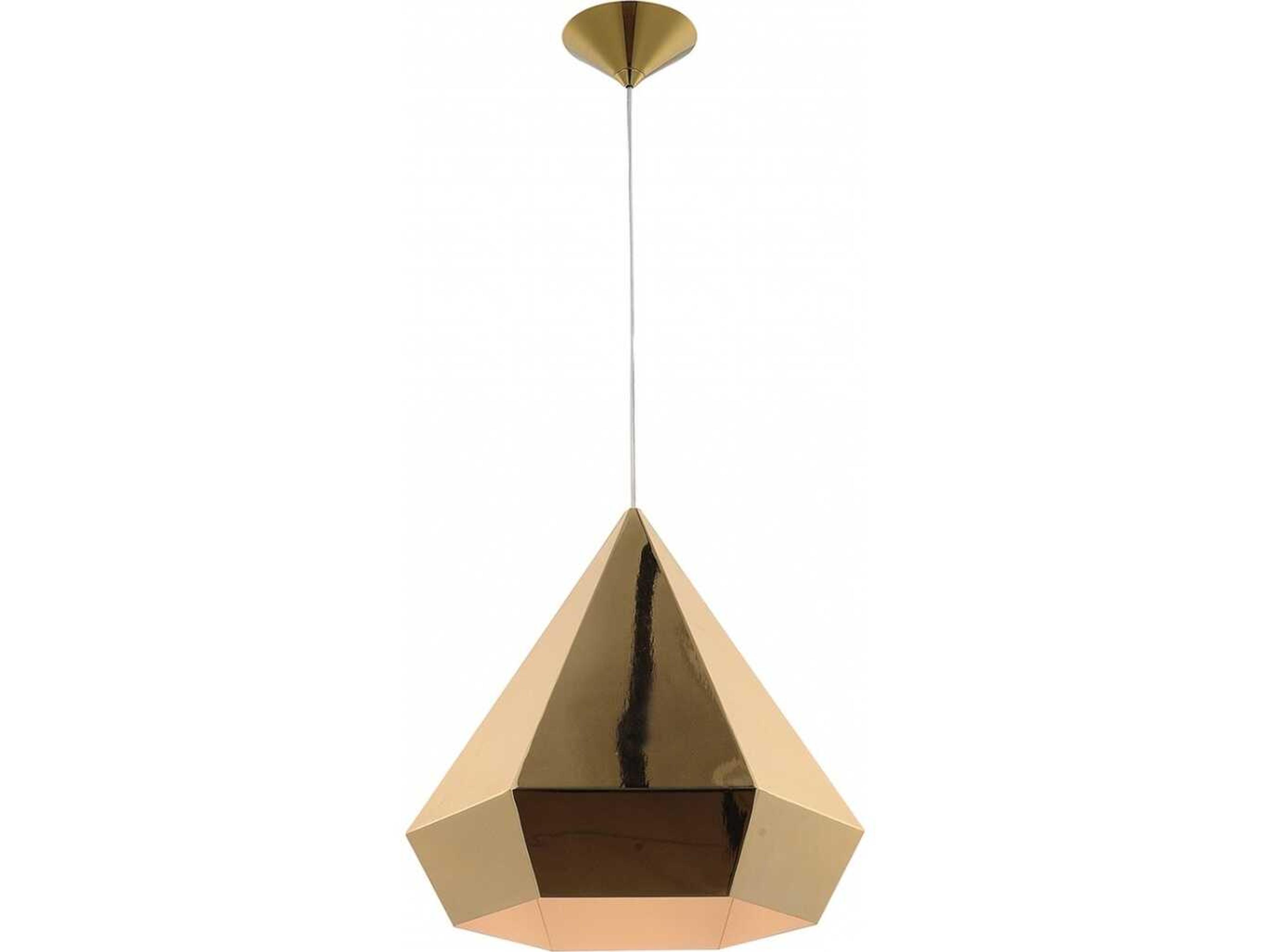 Doheny Ave Pendant Light Gold Geometric Modern