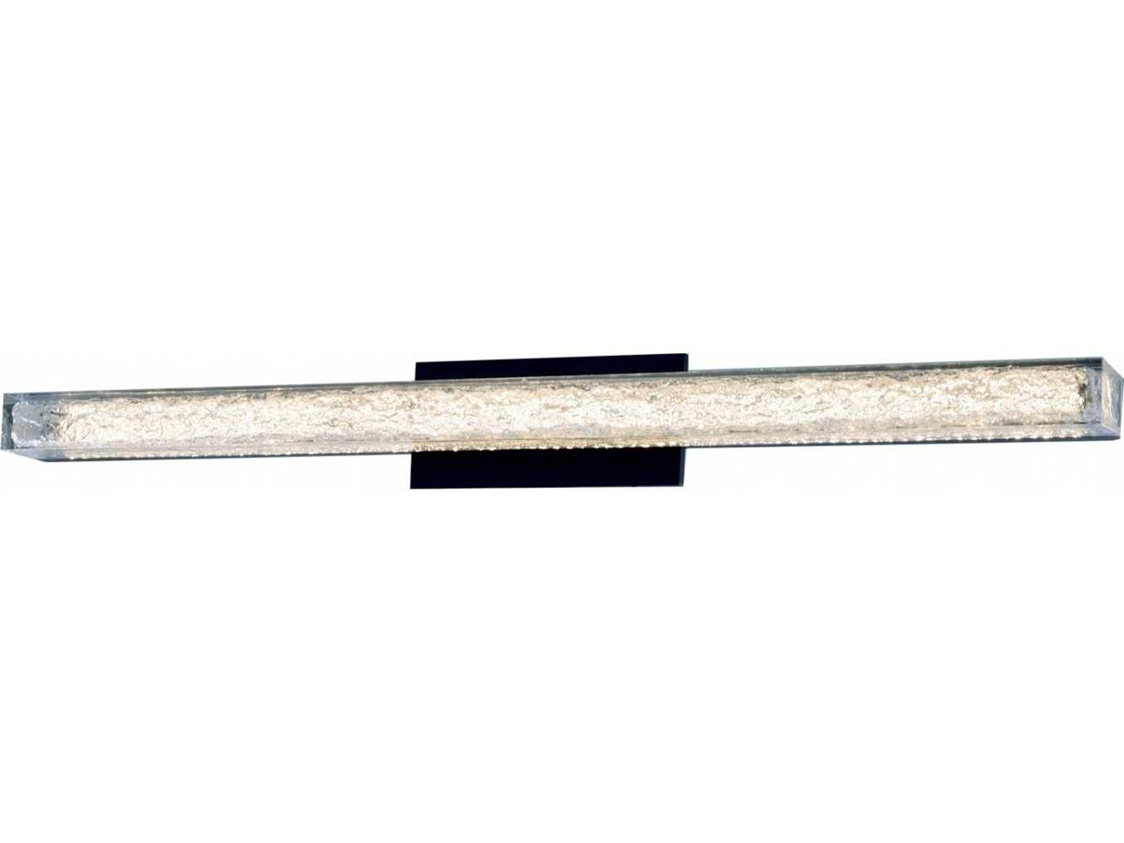 Cermack St LED Bath Bar in Matte Black