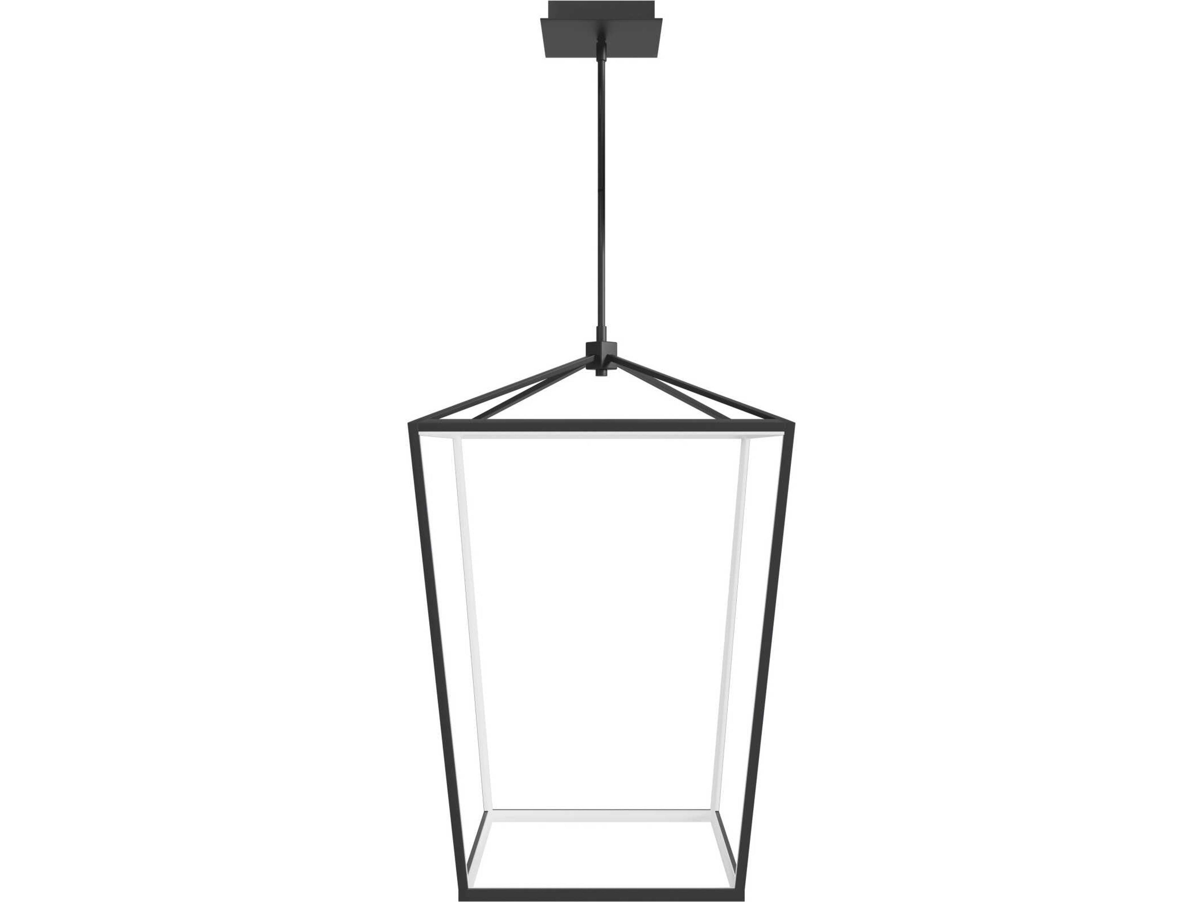 Park Ave LED Pendant Modern Black