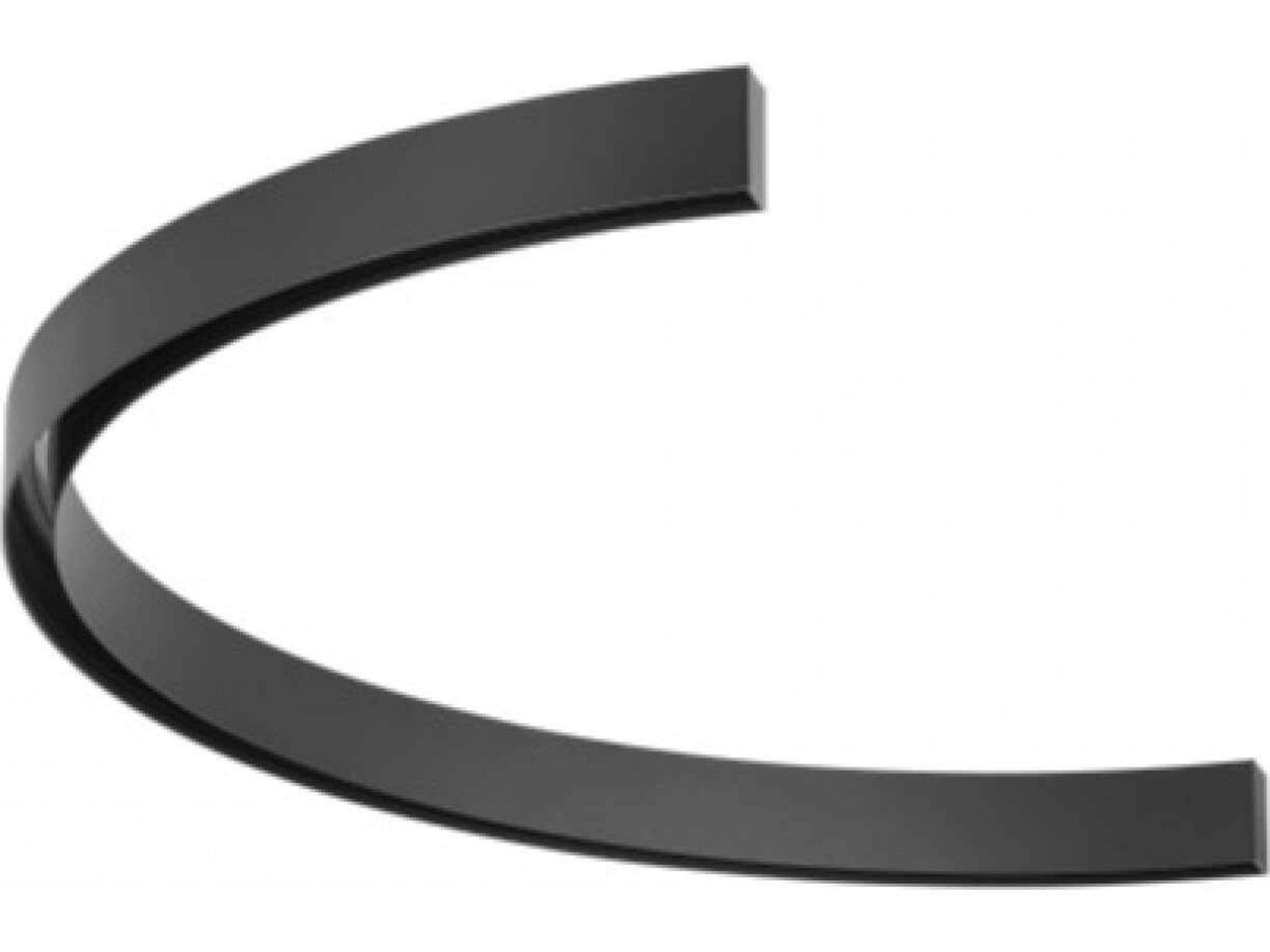 Magnetix 1 2 Curved LED Track in Black