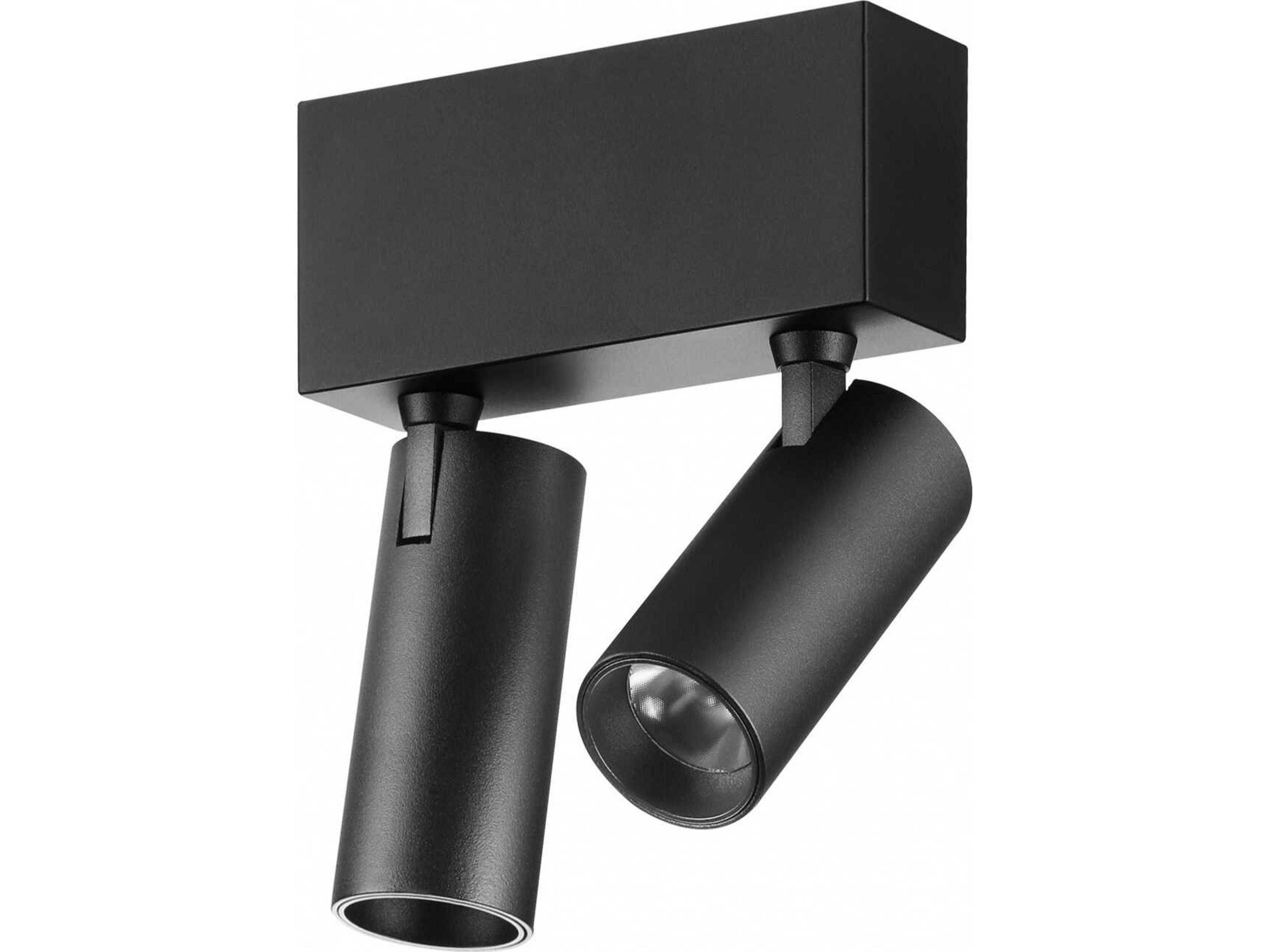 Magnetix LED Double Head Spot Light in Black