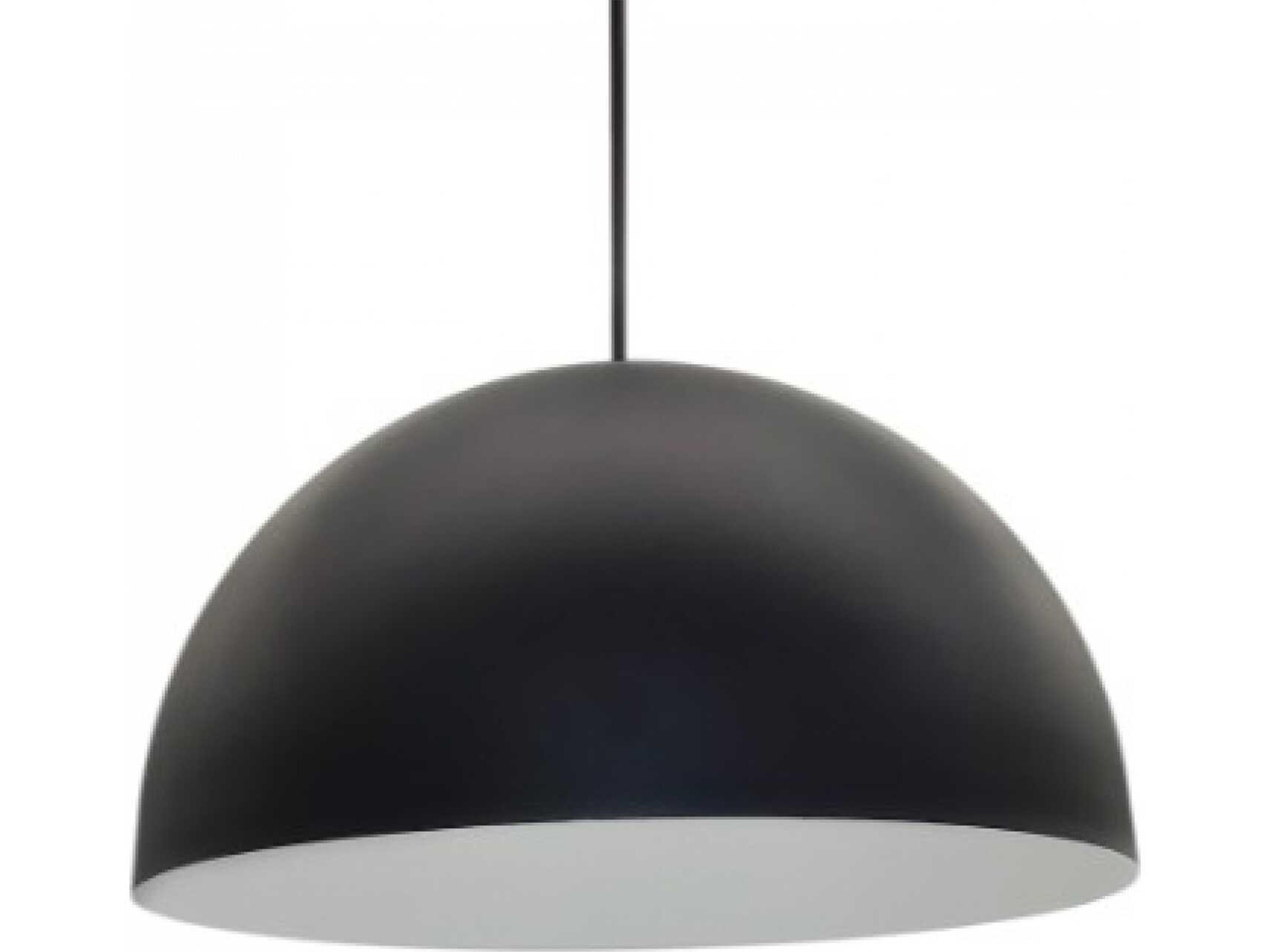 Magnetix LED Dome Pendant in Black and White