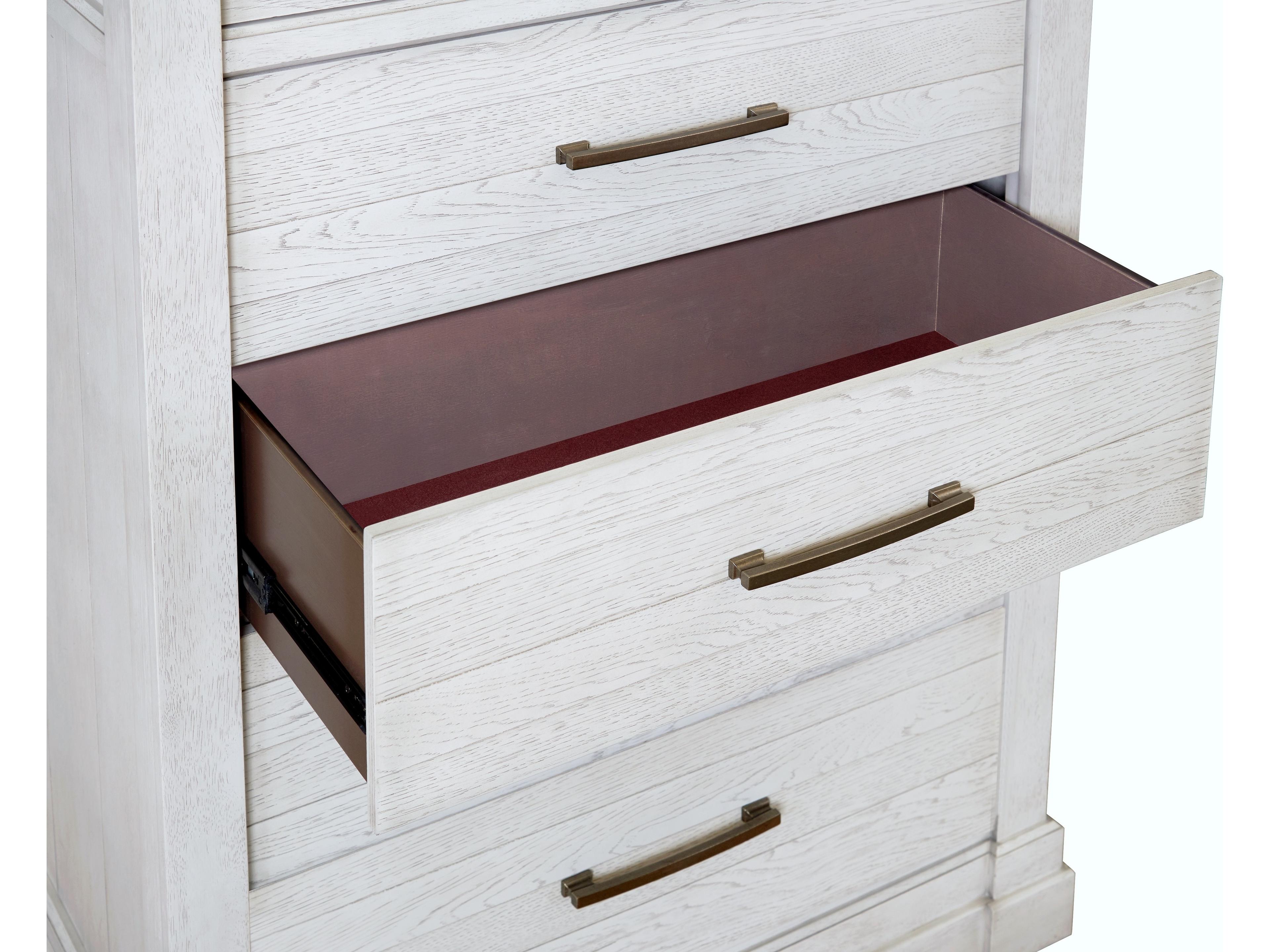 Avalon Furniture White Accent Chest