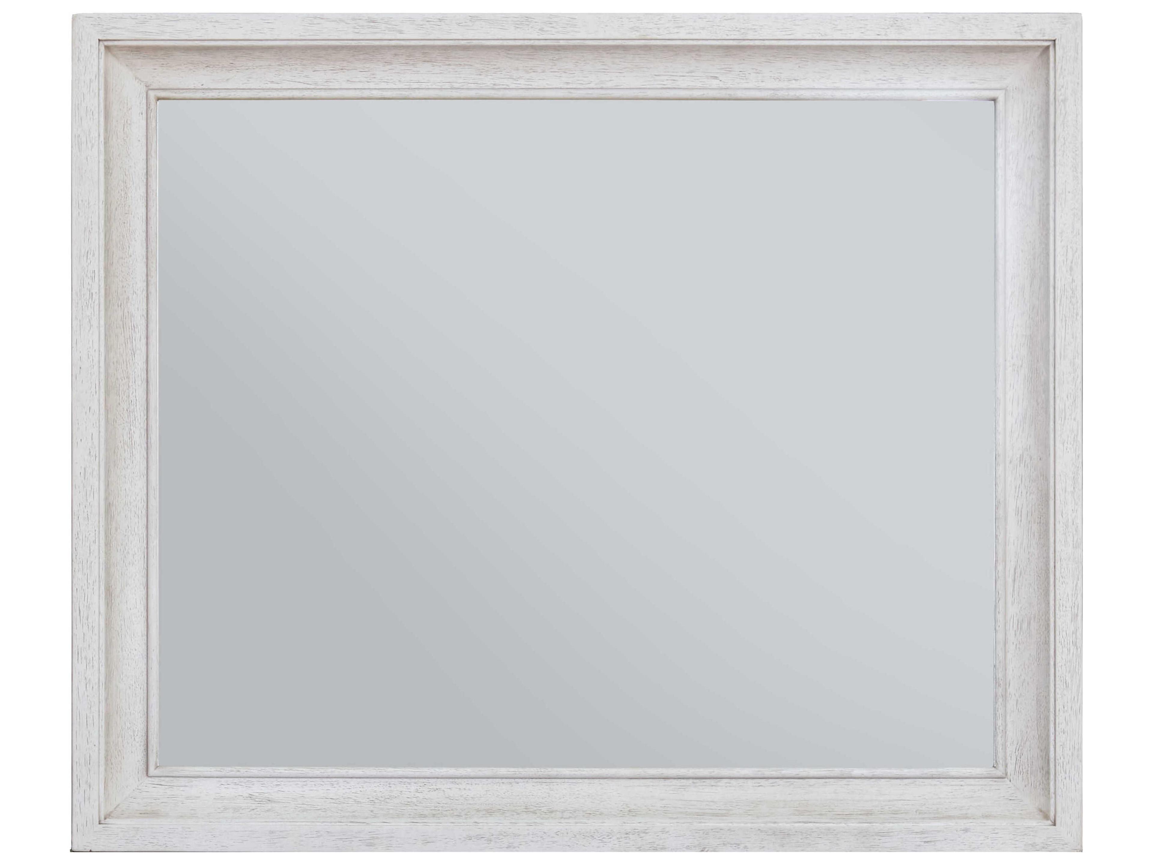 White Rectangular Dresser Mirror