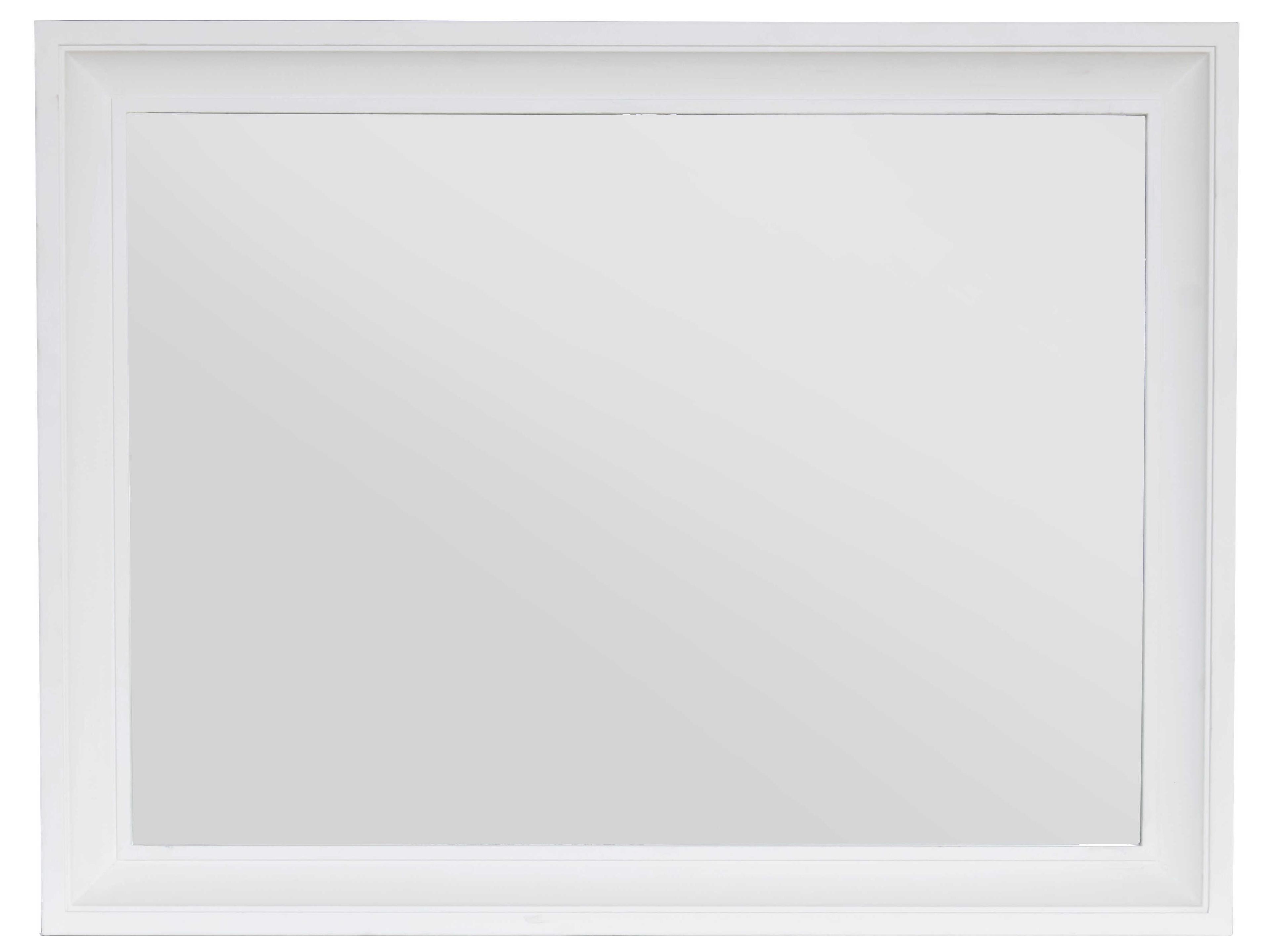 White Rectangular Dresser Mirror