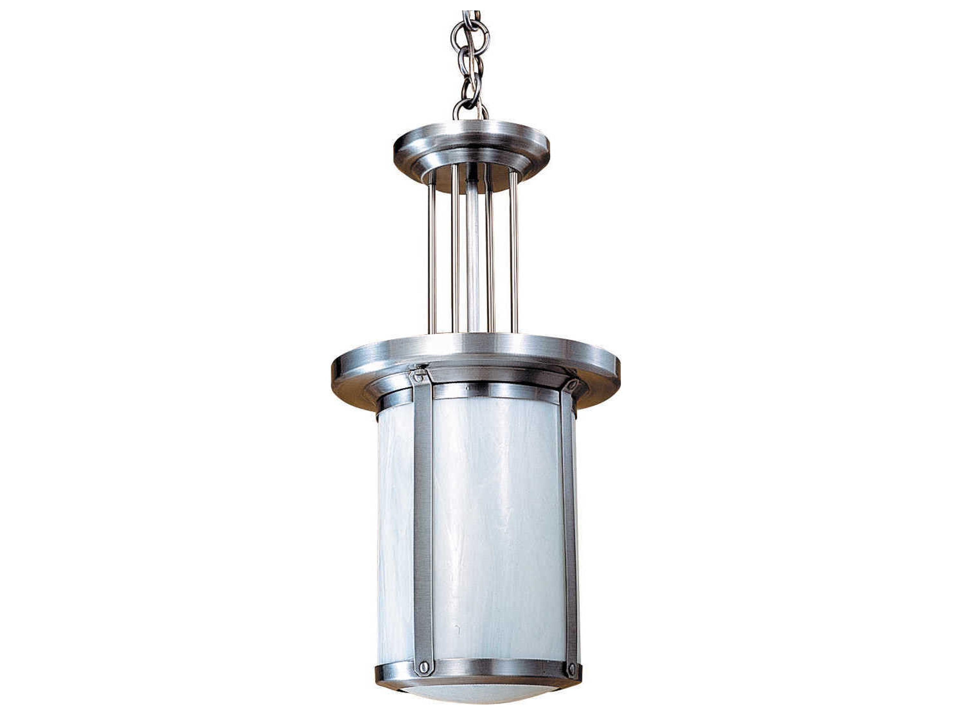 Berkeley 1-Light Silver Glass Cylinder Mini Pendant