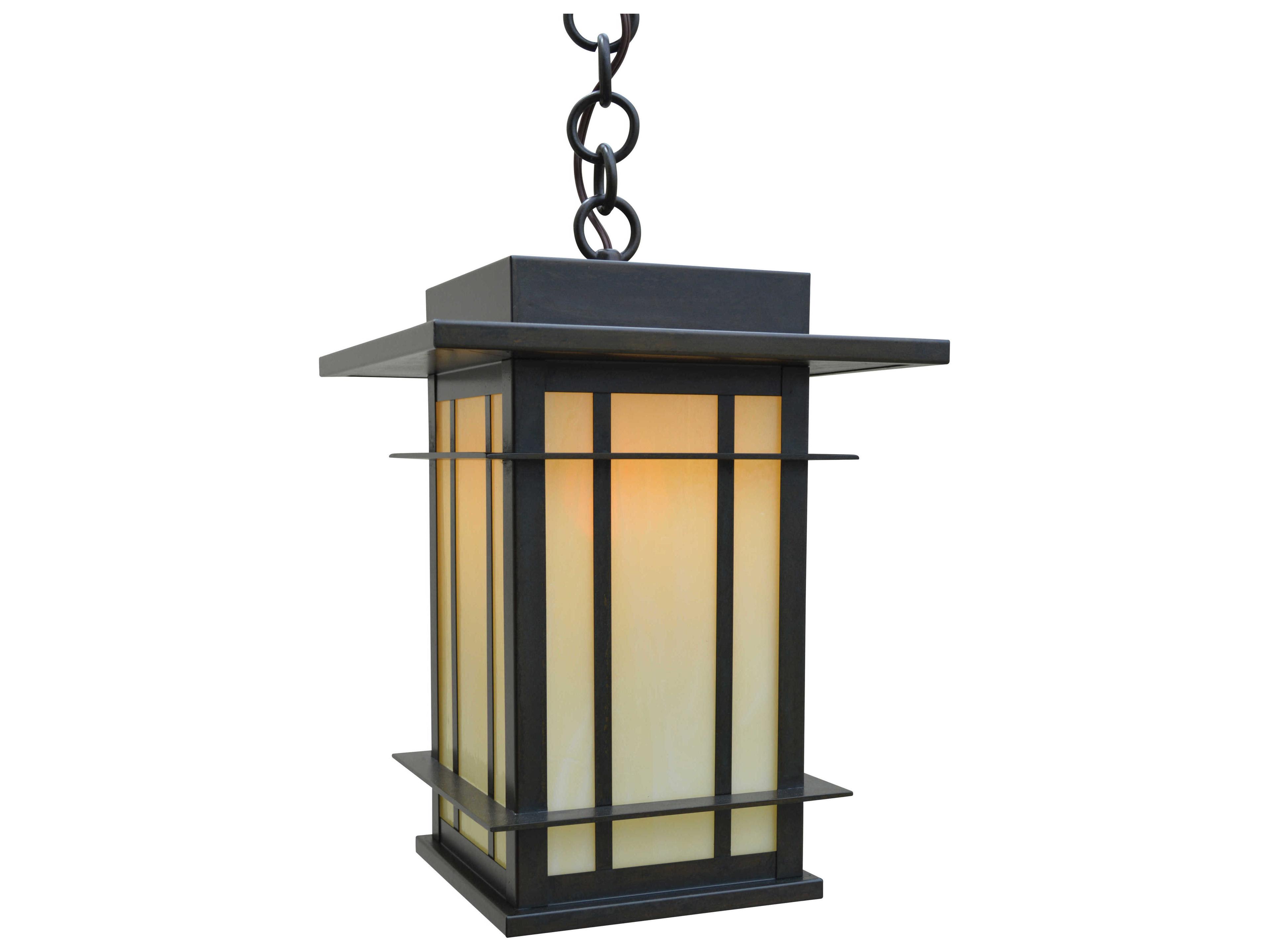Oak Park 1-Light Black Glass Geometric Mini Pendant