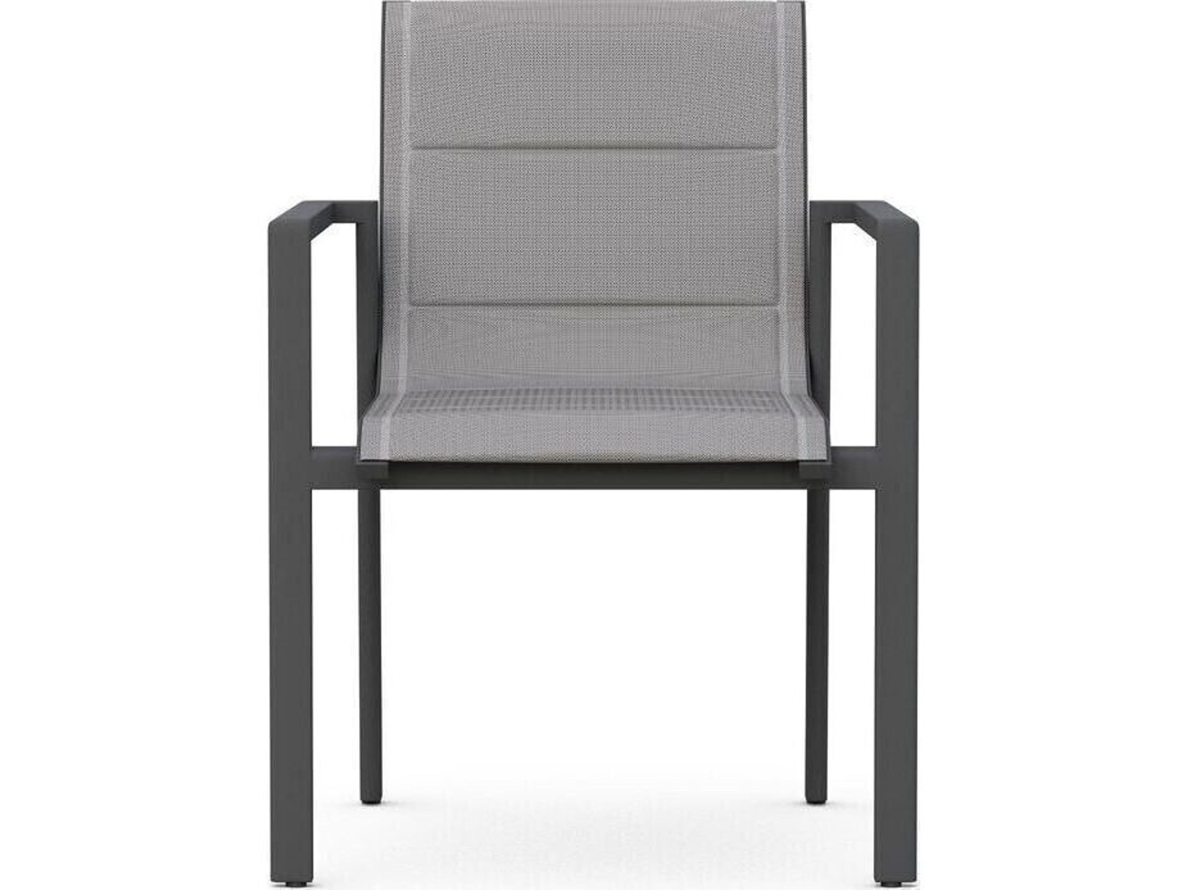 Azzurro Living Amalfi Aluminum Sling Dining Chair Set of 4