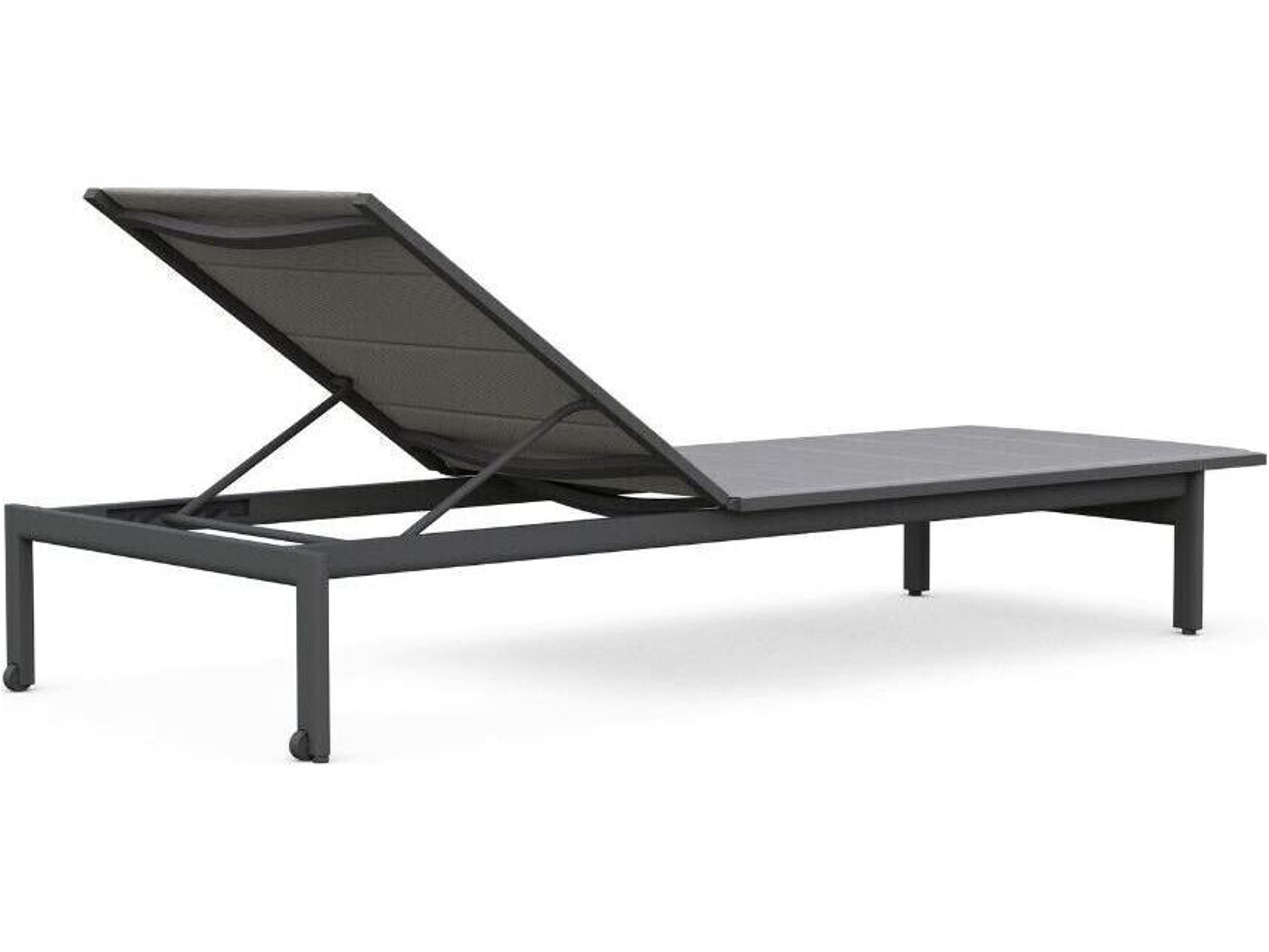 Azzurro Living Amalfi Aluminum Sling Chaise Lounge Set of 2