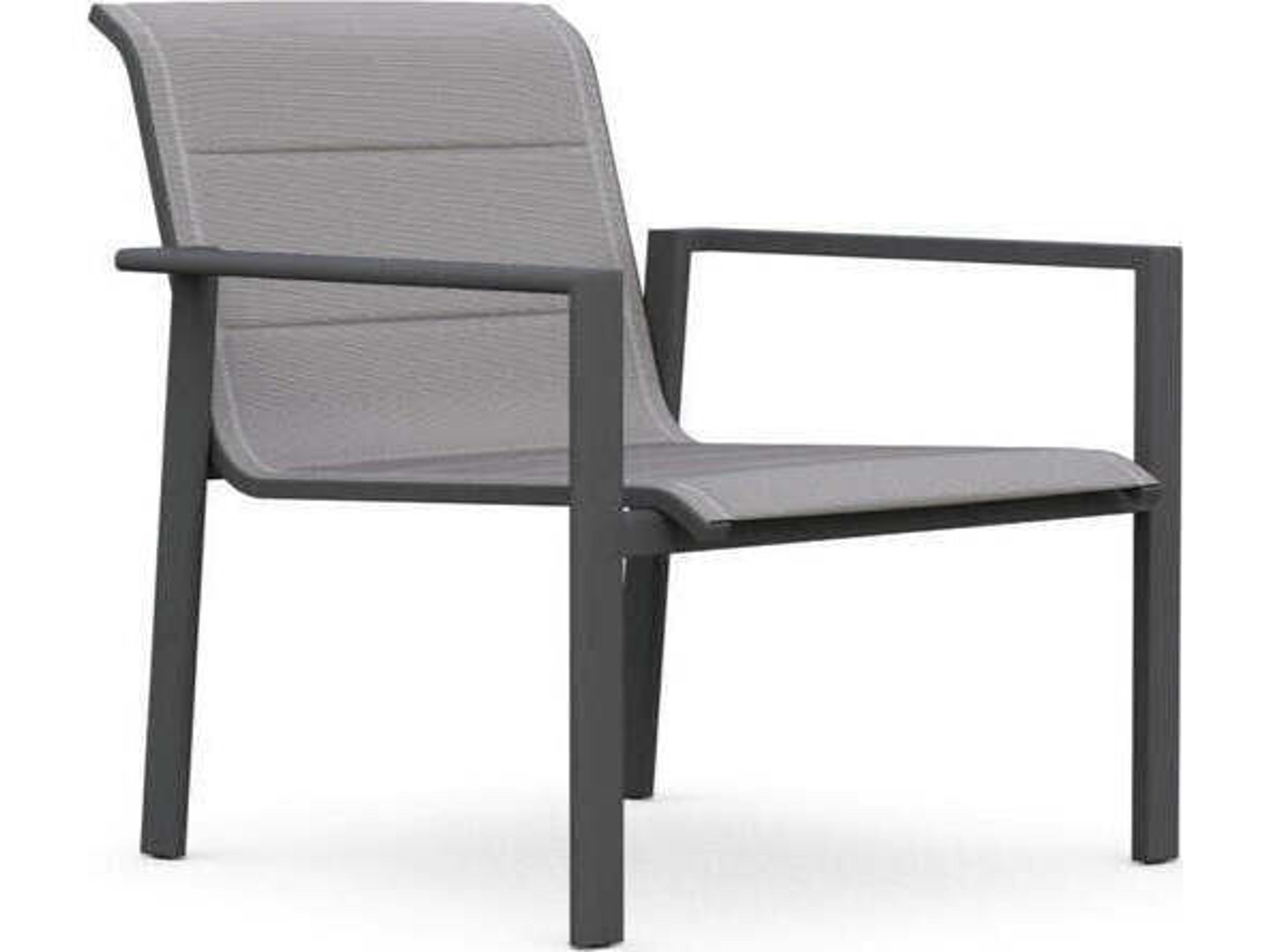 Amalfi Chaise Lounge in Charcoal