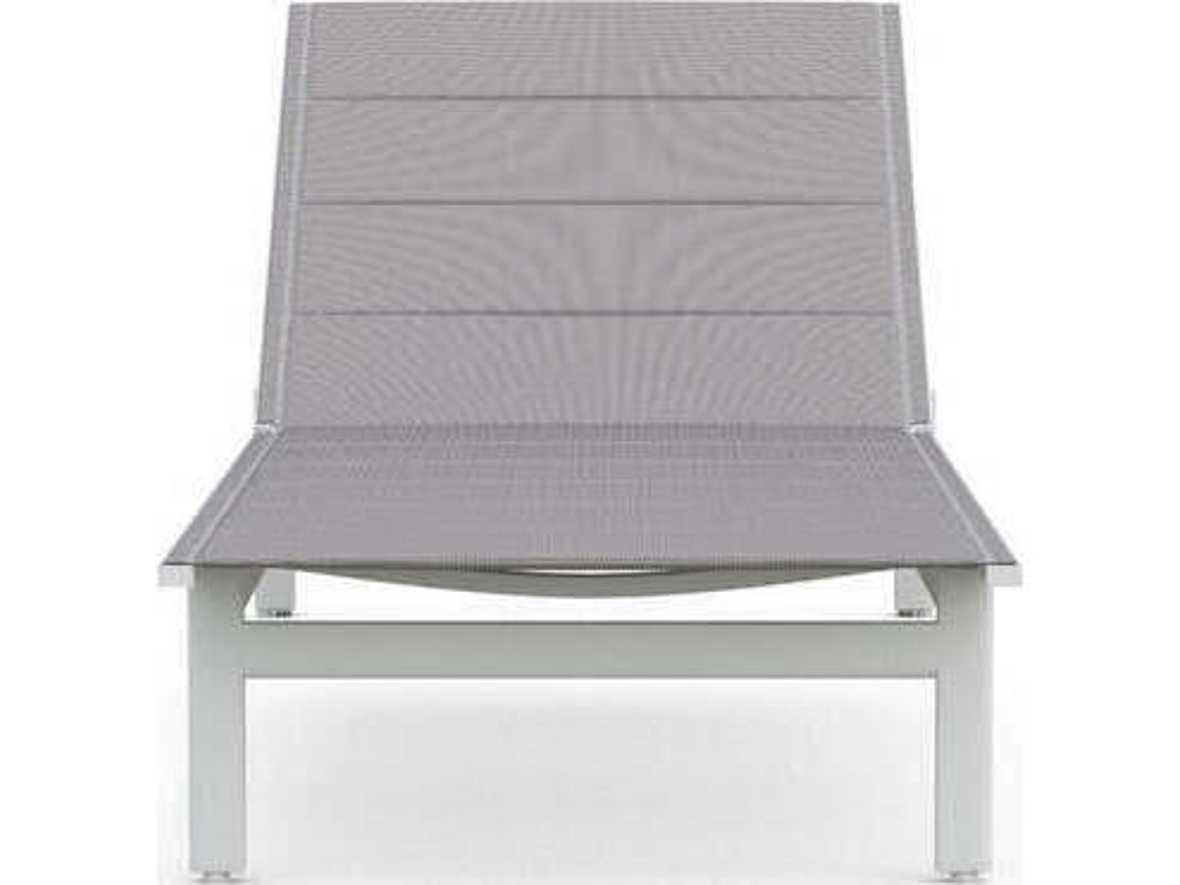 Azzurro Living Amalfi Aluminum Sling Chaise Lounge Set of 2