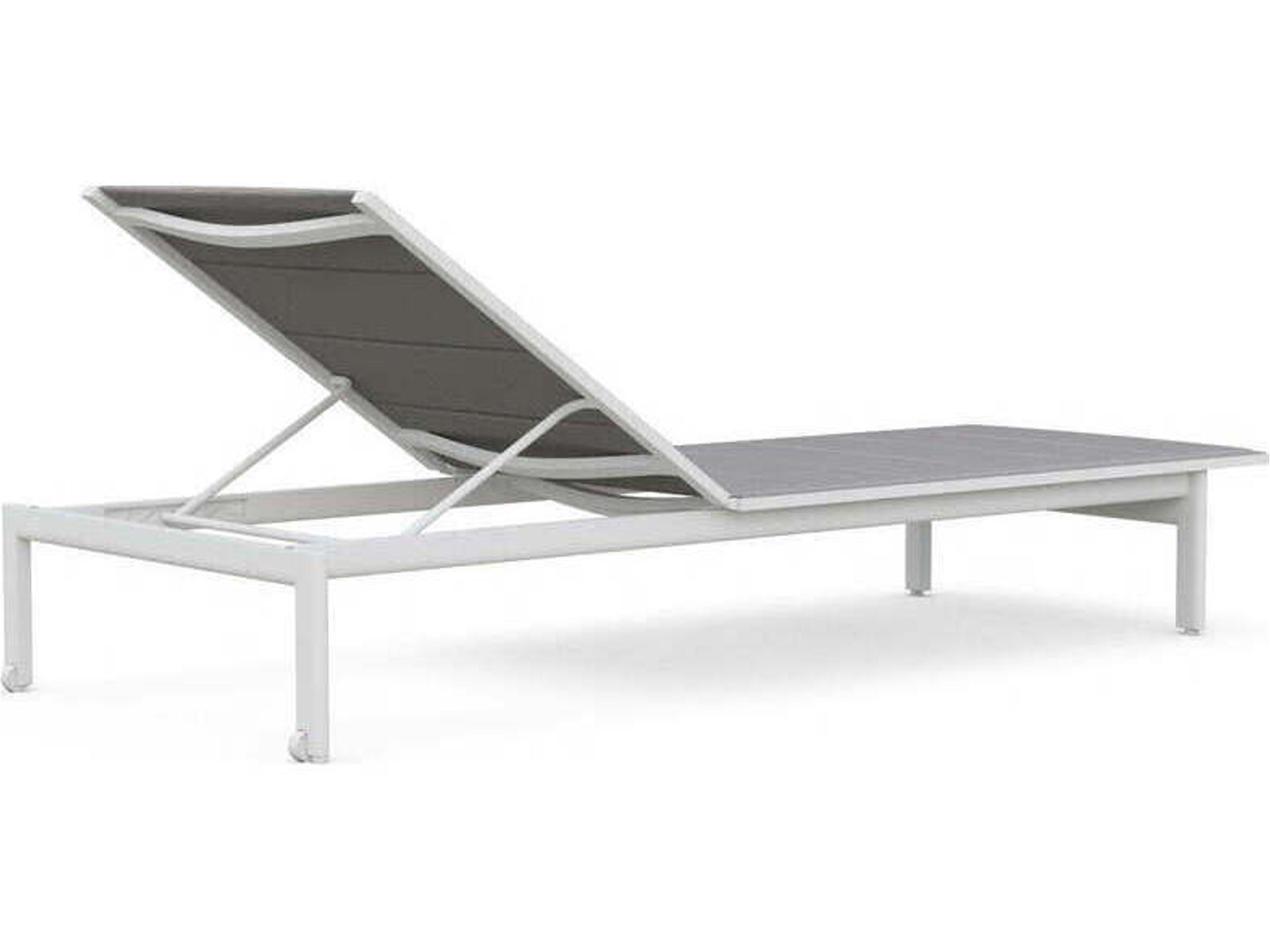 Azzurro Living Amalfi Aluminum Sling Chaise Lounge Set of 2