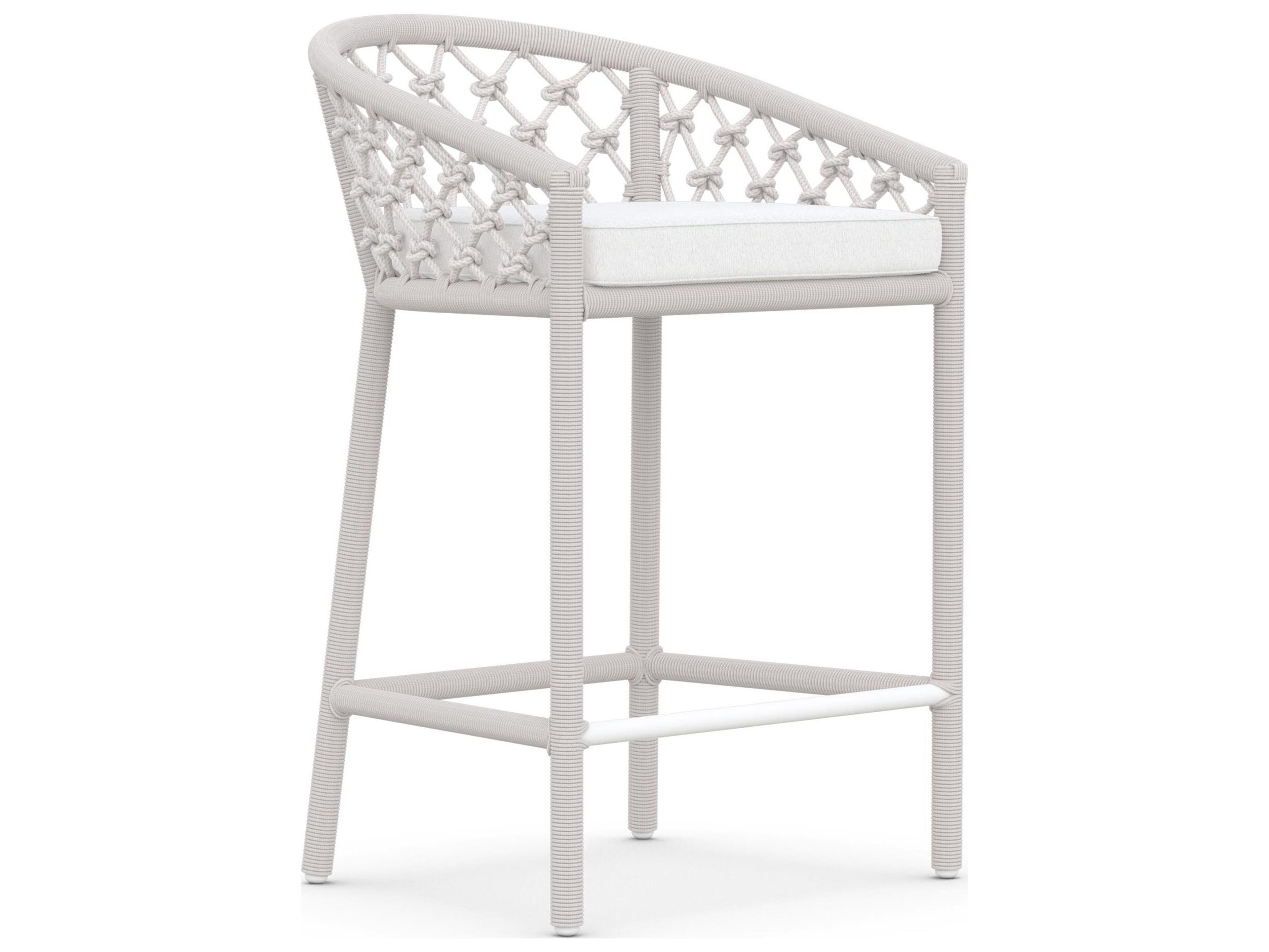 Amelia Rope Counter Stool Outdoor Performance