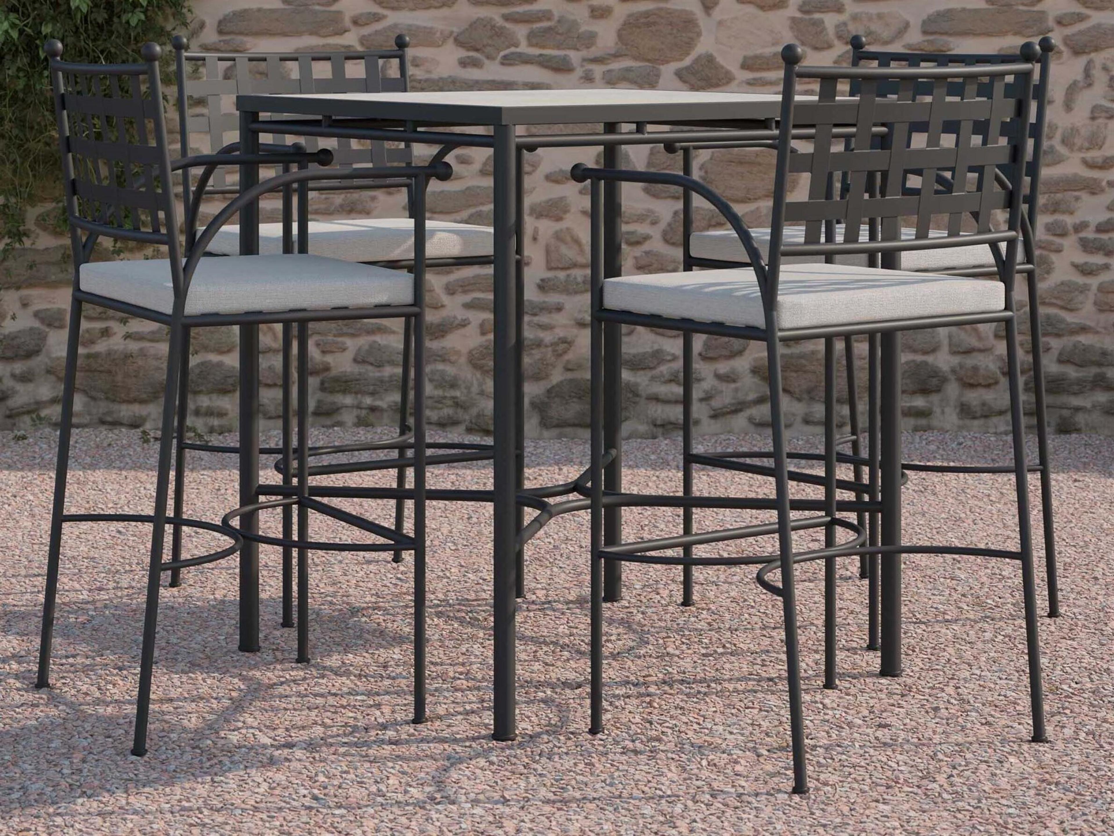 Athens Counter Table And Stools Set