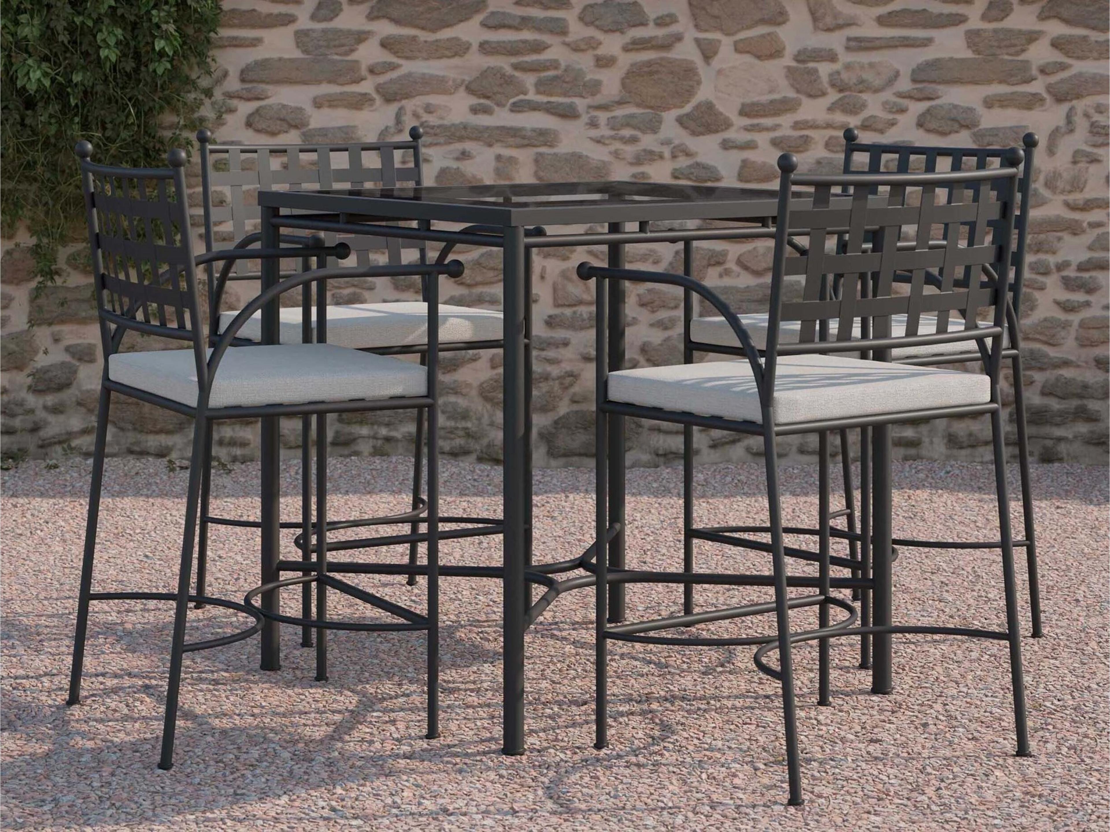 Azzurro Living Athens Counter Table And Stools Set