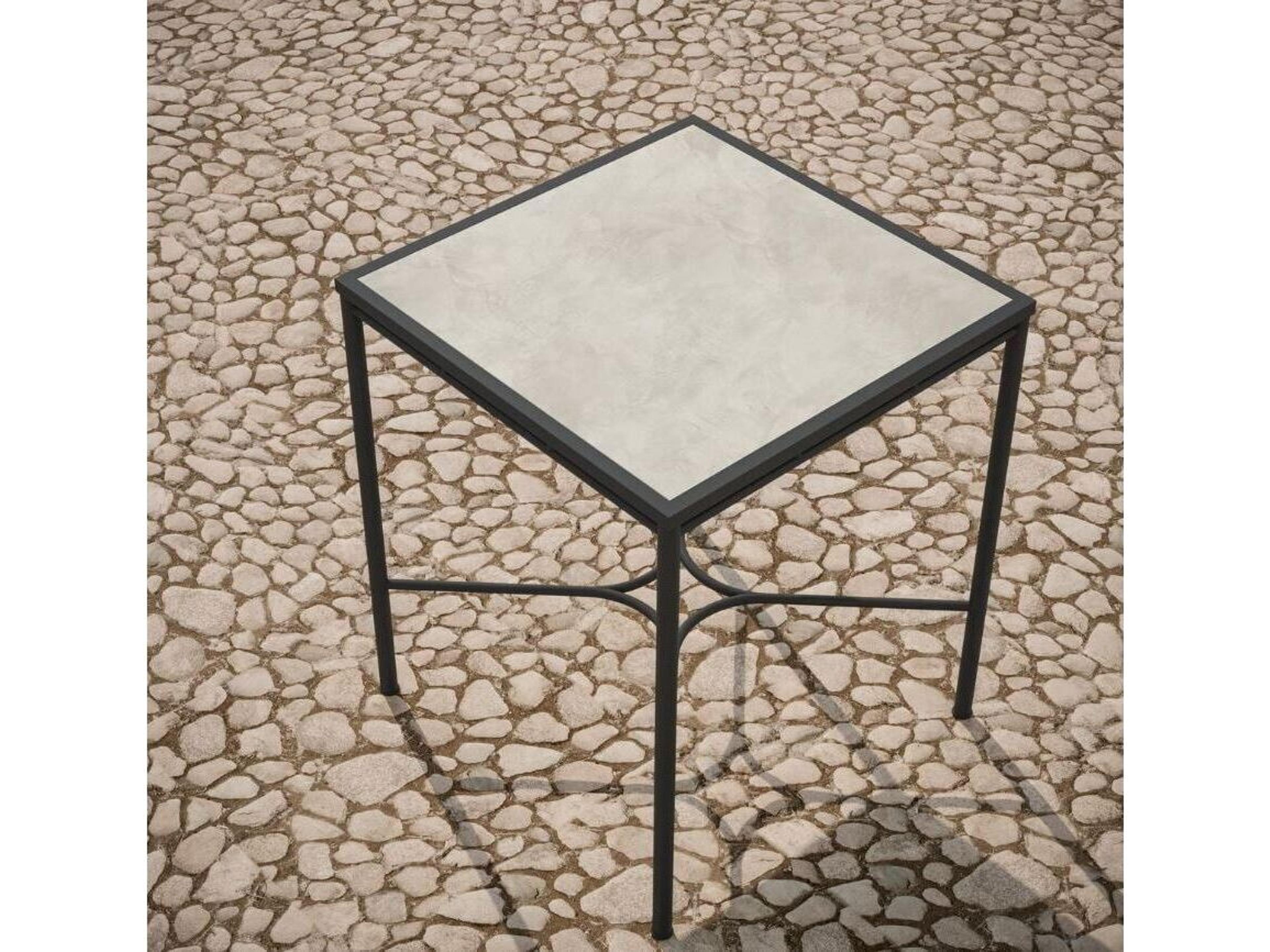 Azzurro Living Athens Bar Table Wrought Iron Table Base Only