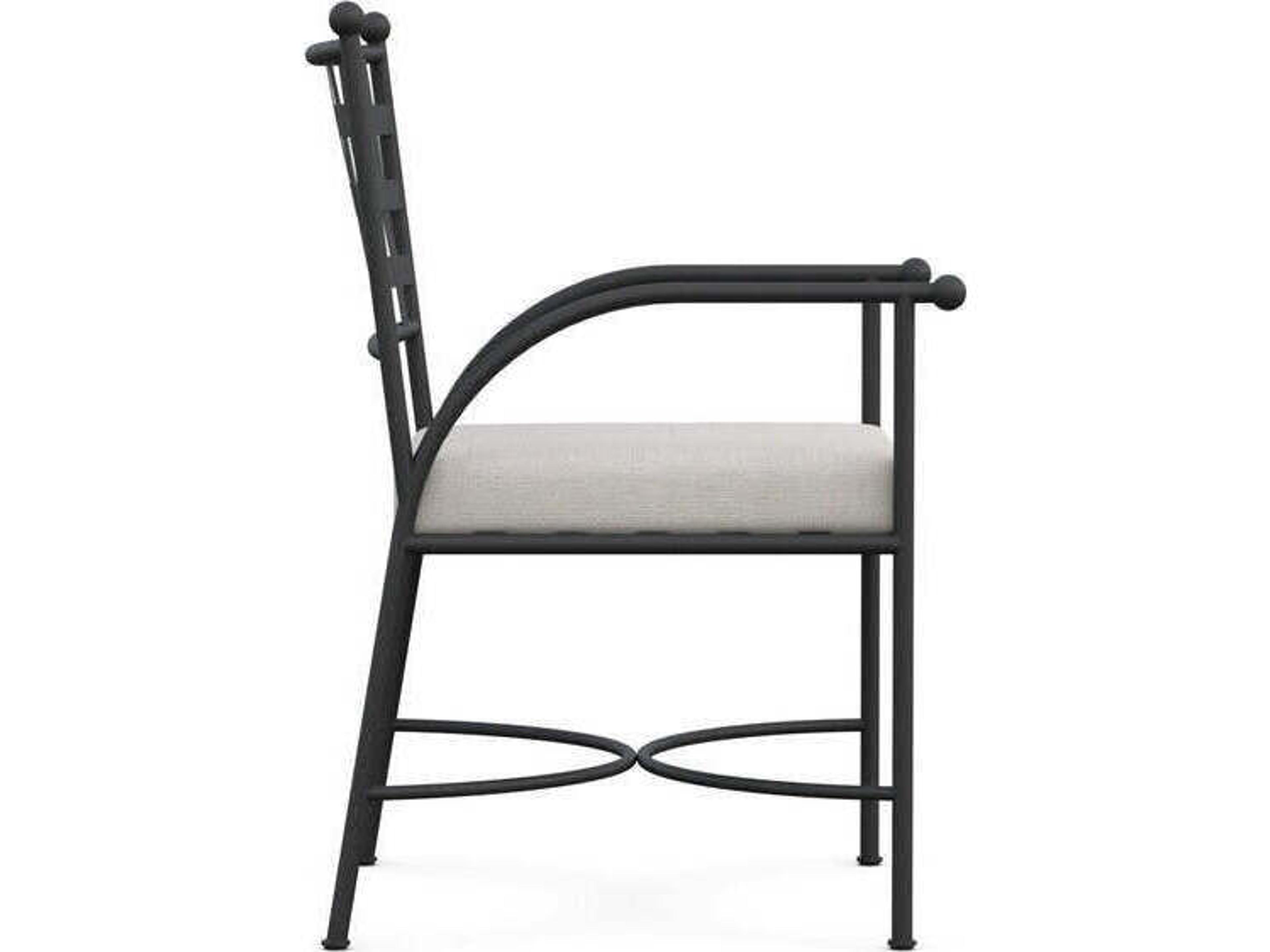 Azzurro Living Athens Wrought Iron Metal Dining Chair