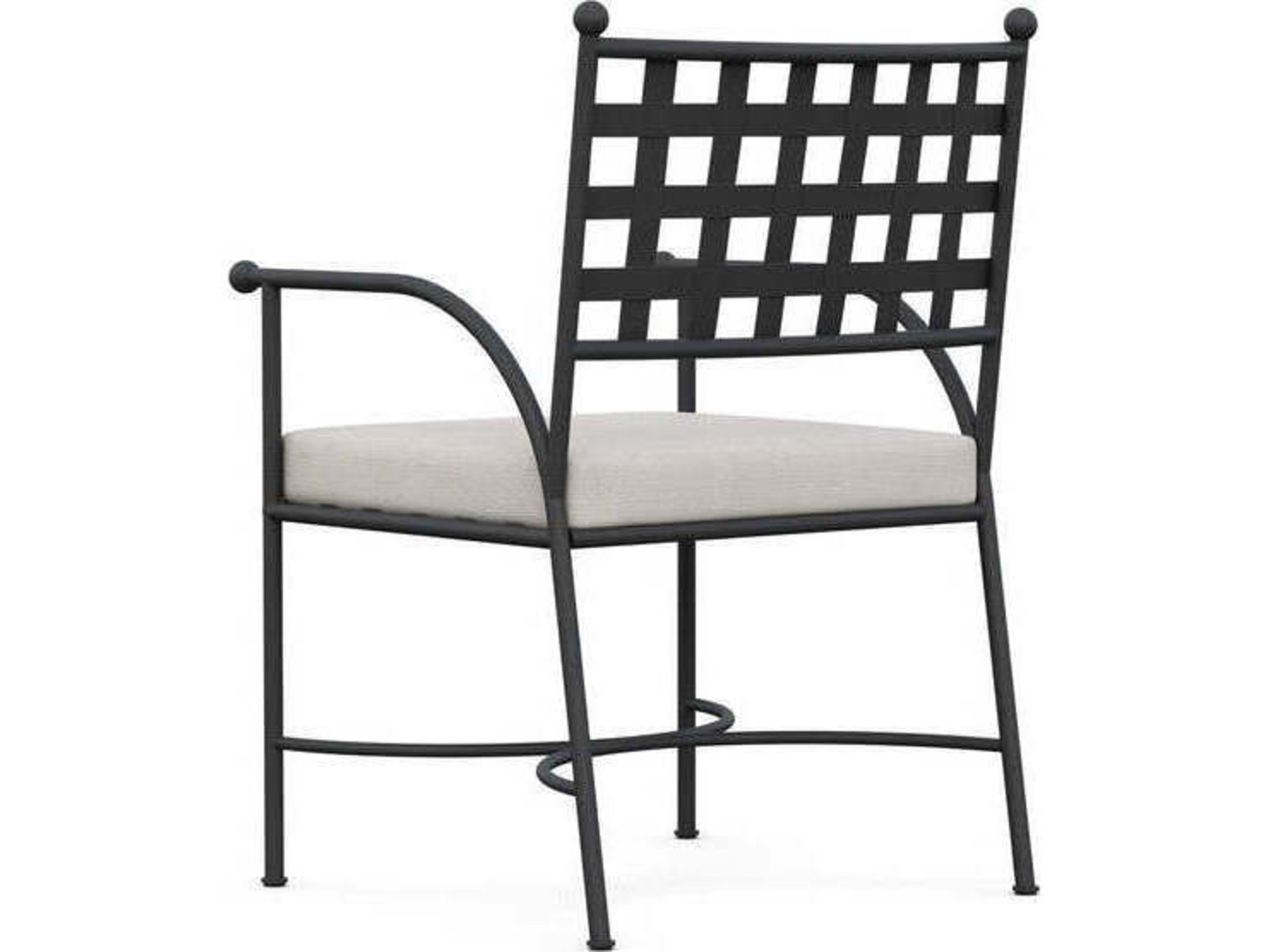 Azzurro Living Athens Wrought Iron Metal Dining Chair