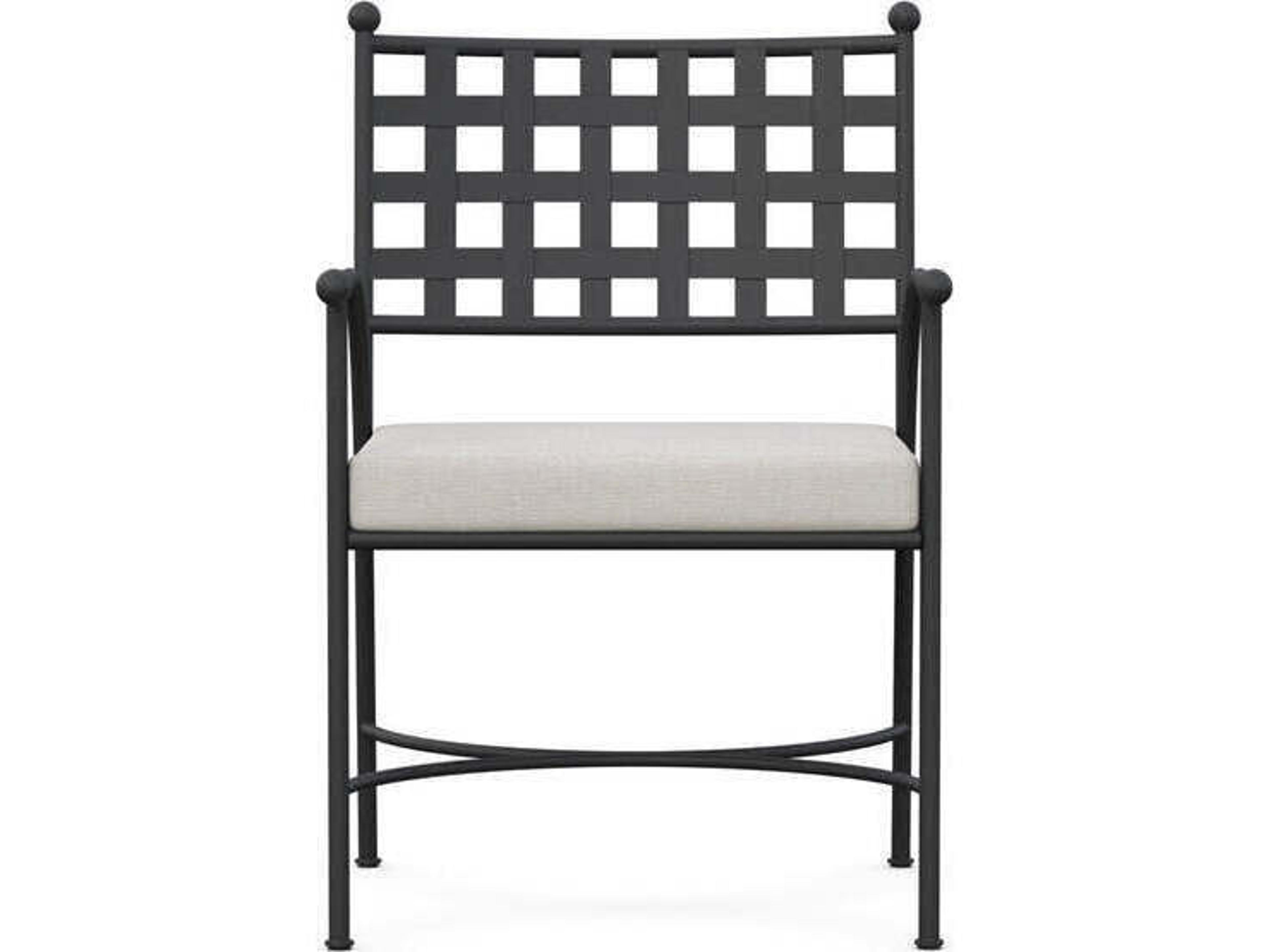 Azzurro Living Athens Wrought Iron Metal Dining Chair