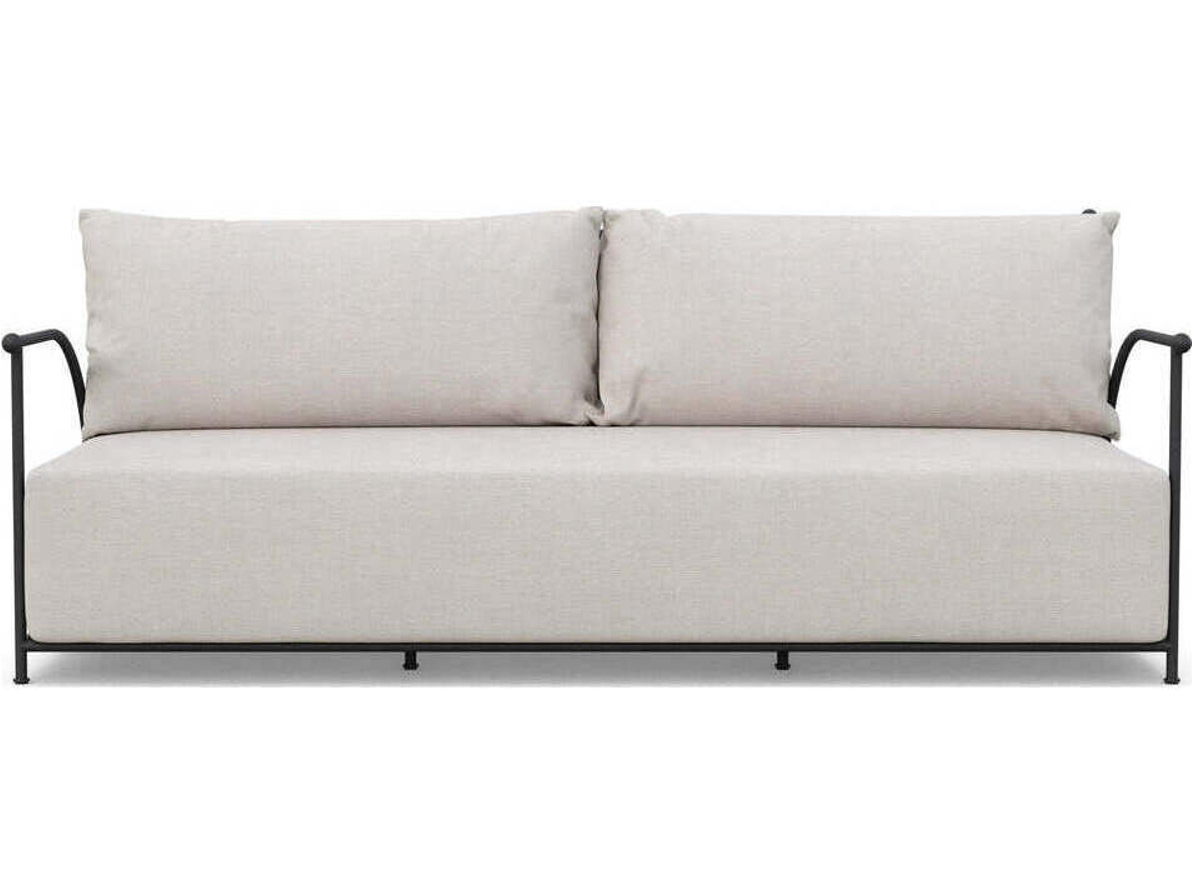 Azzurro Living Athens Wrought Iron Cushion Sofa