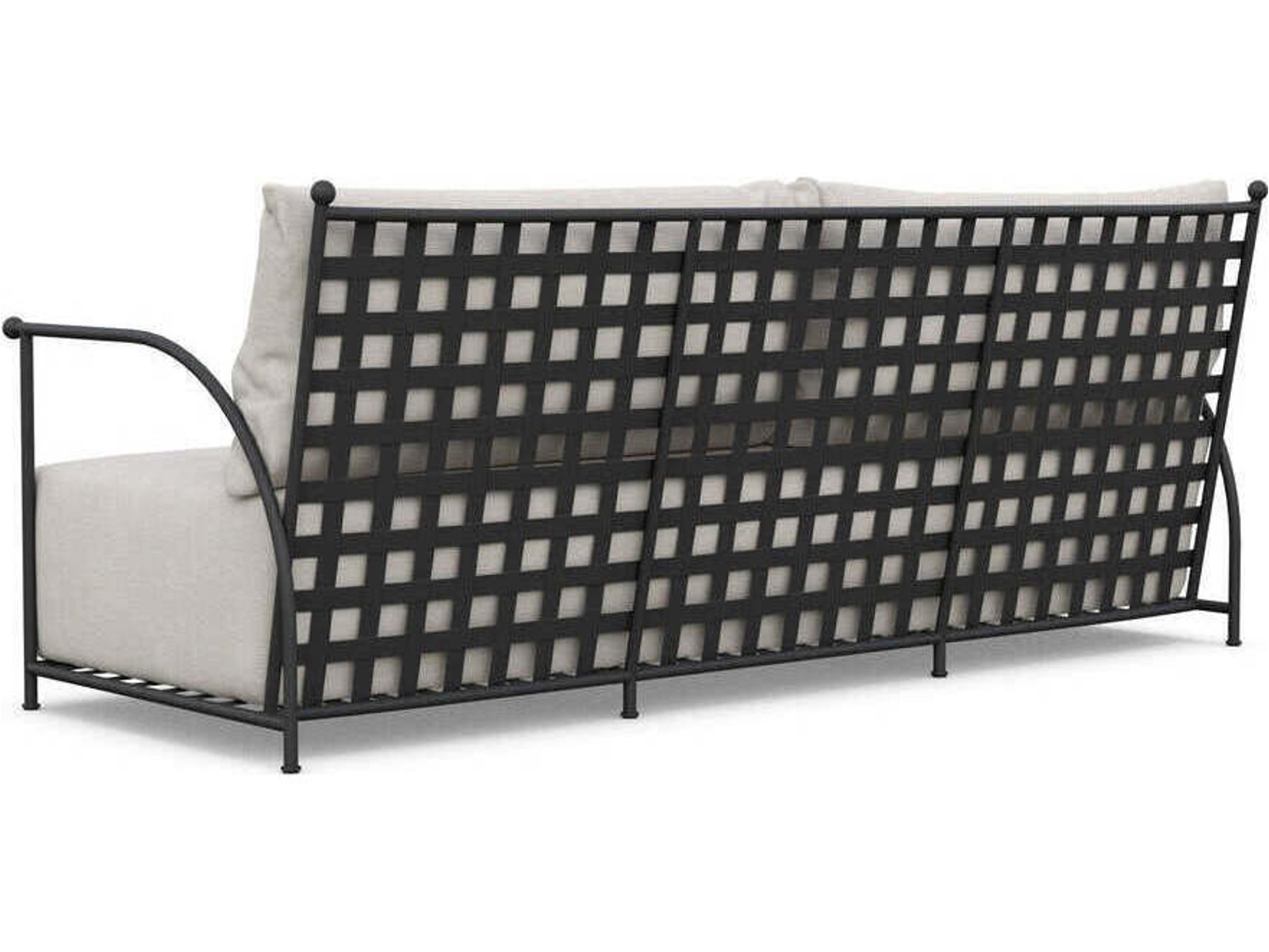 Azzurro Living Athens Wrought Iron Cushion Sofa