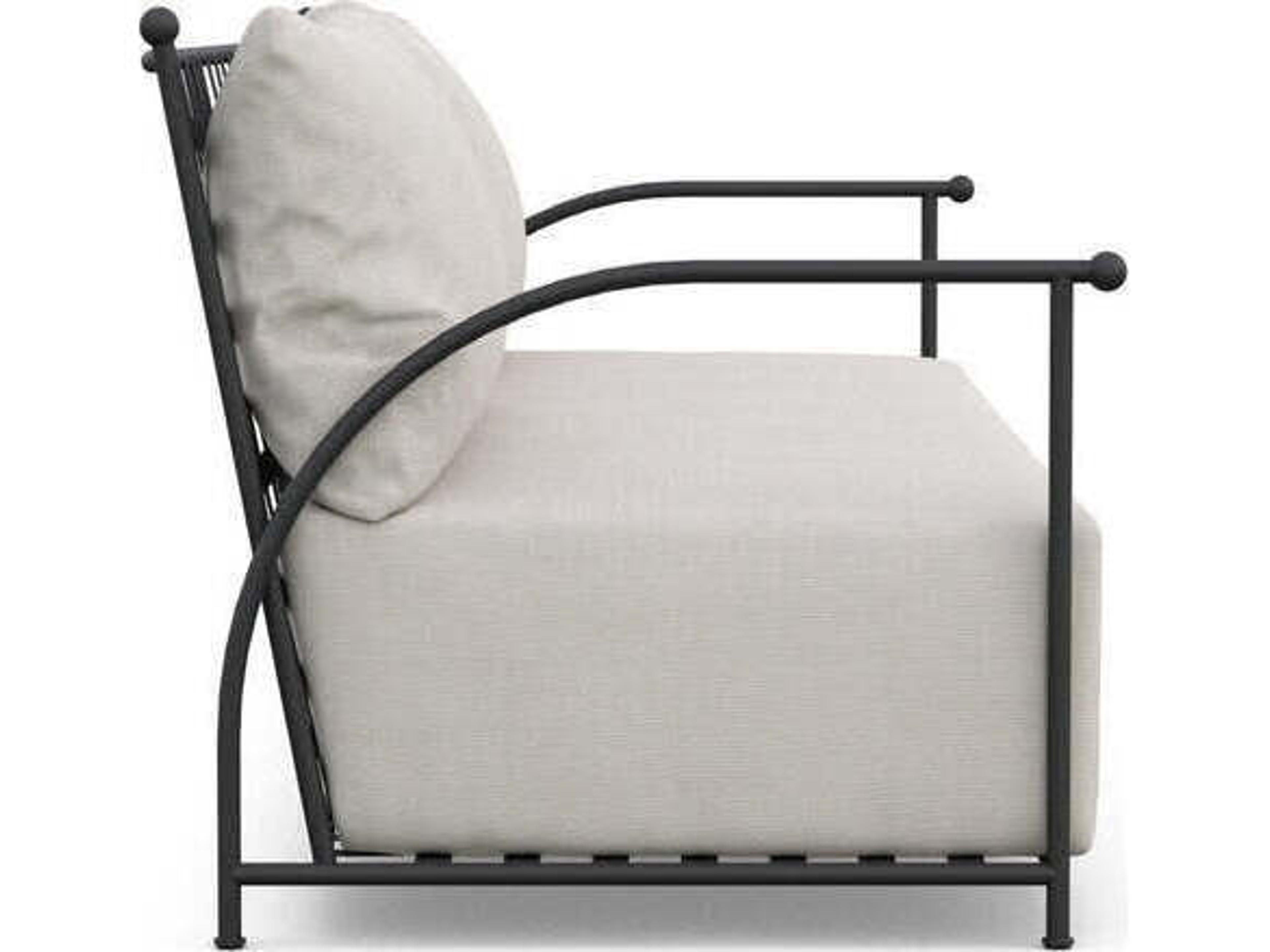Azzurro Living Athens Wrought Iron Cushion Sofa