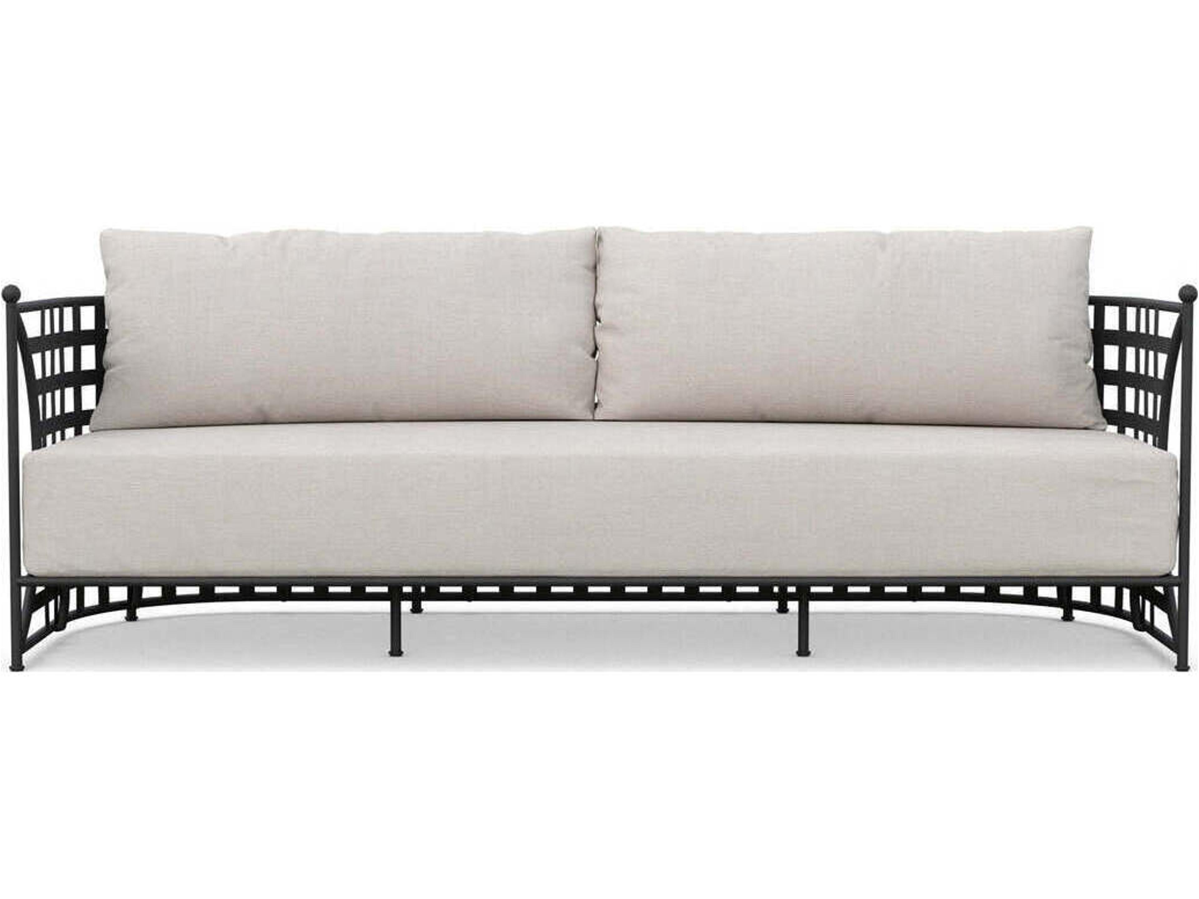 Azzurro Living Athens Wrought Iron Cushion Sofa