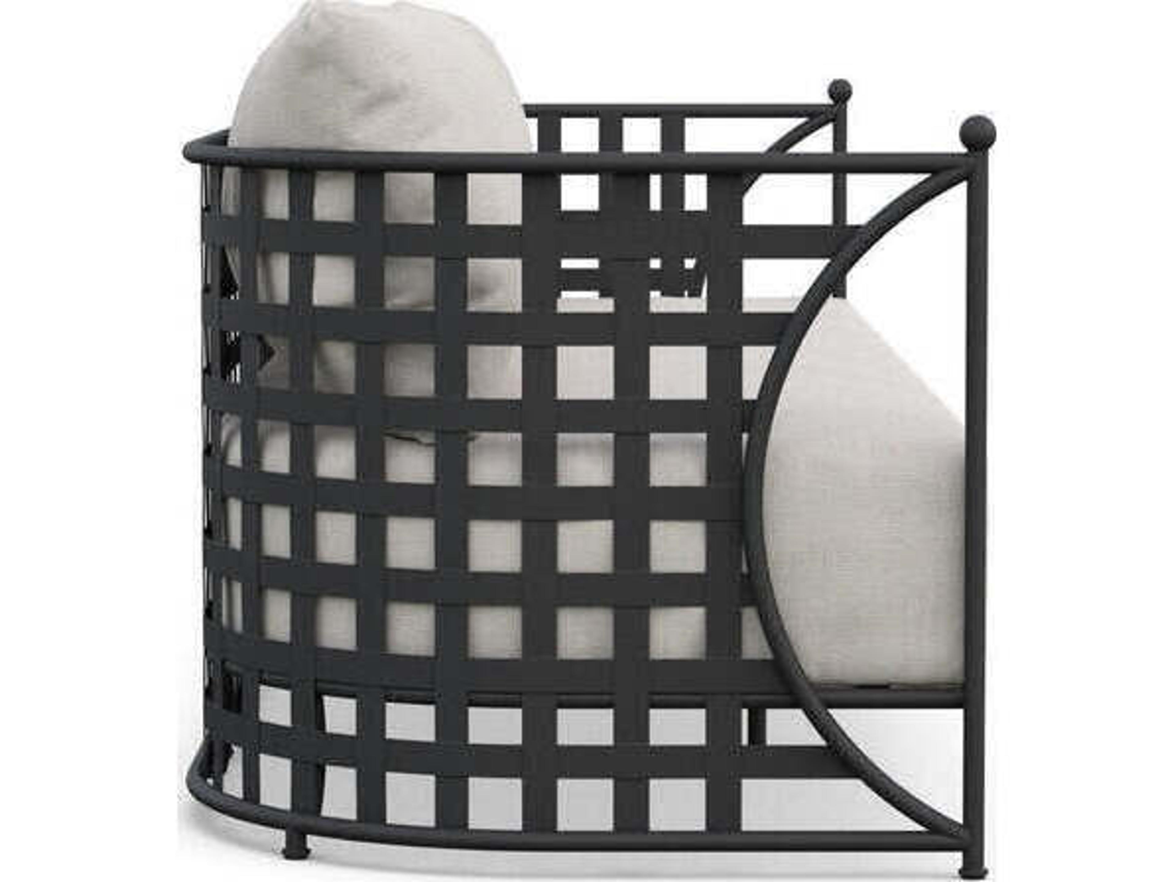 Azzurro Living Athens Wrought Iron Cushion Sofa