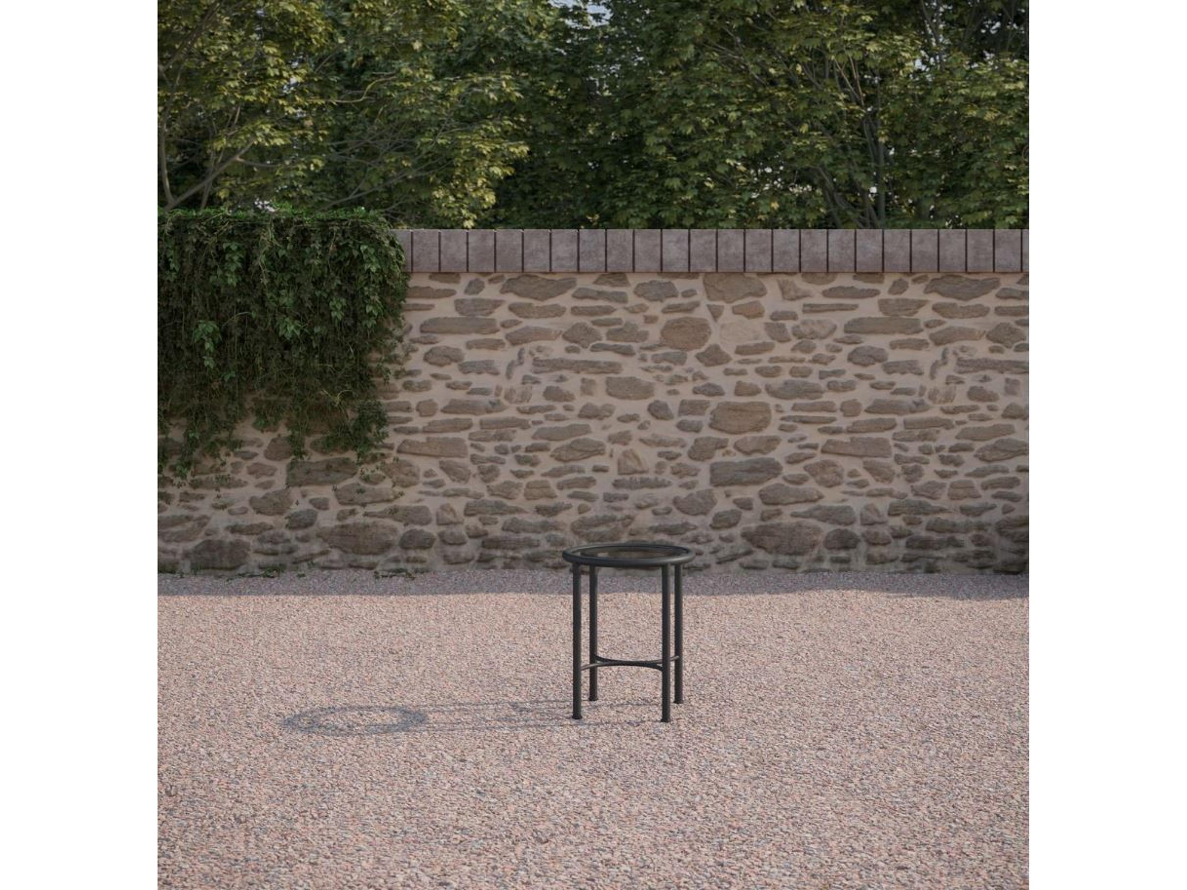 Azzurro Living Athens Side Table Wrought Iron Table Base Only