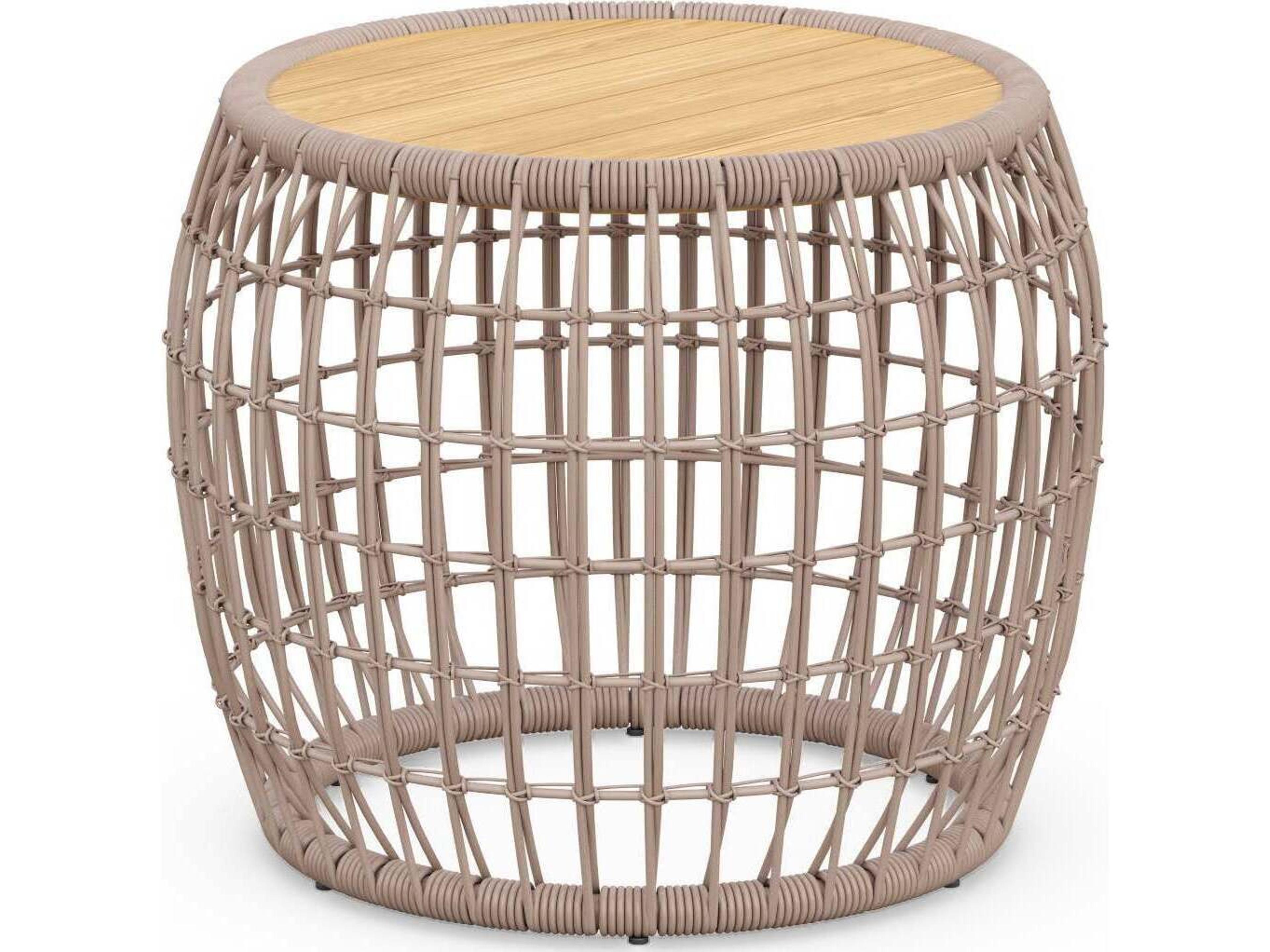 Cove Outdoor Club Chair in Gray Rope