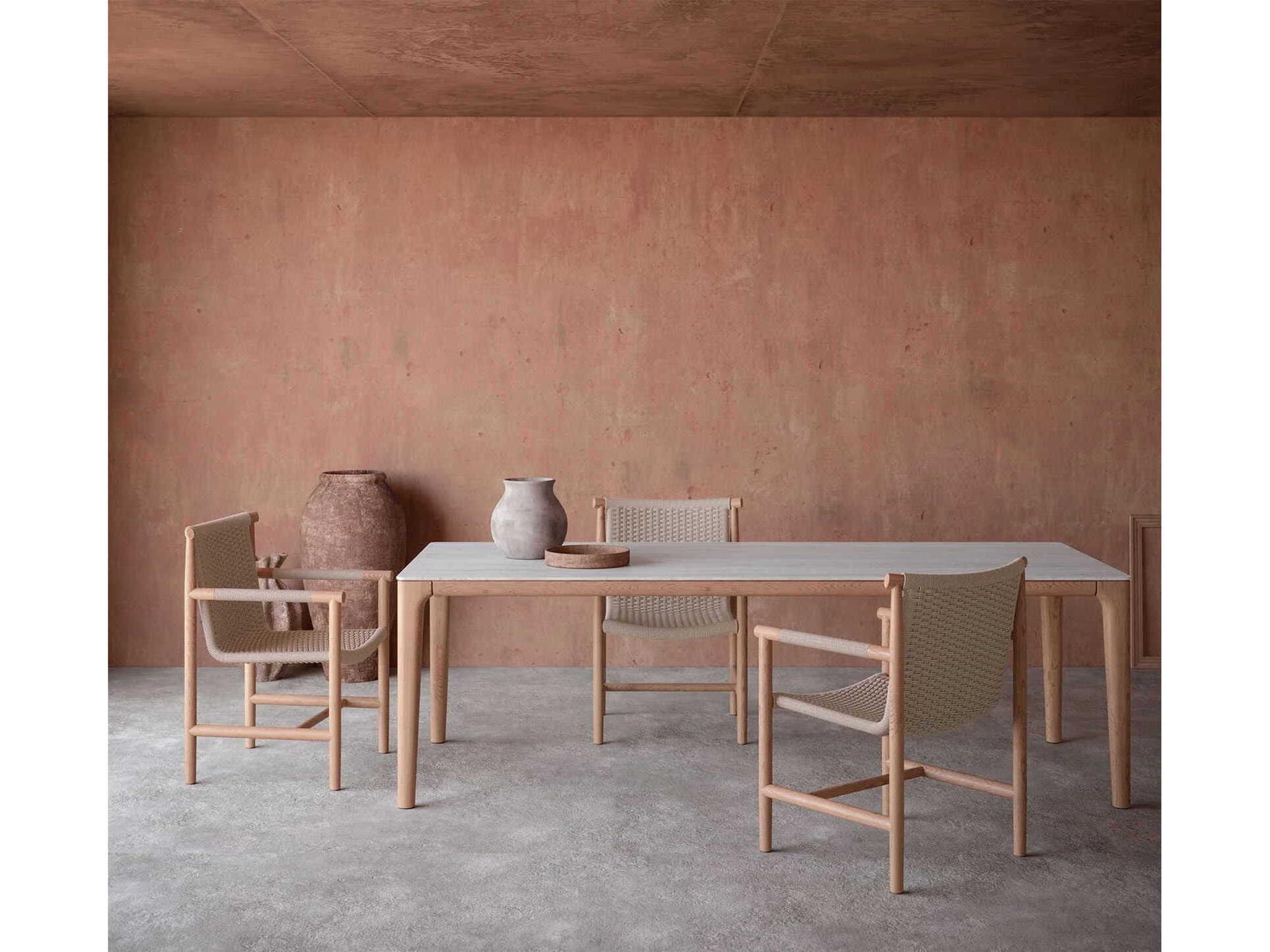 Azzurro Living Boca Natural Teak Rectangular Dining Table