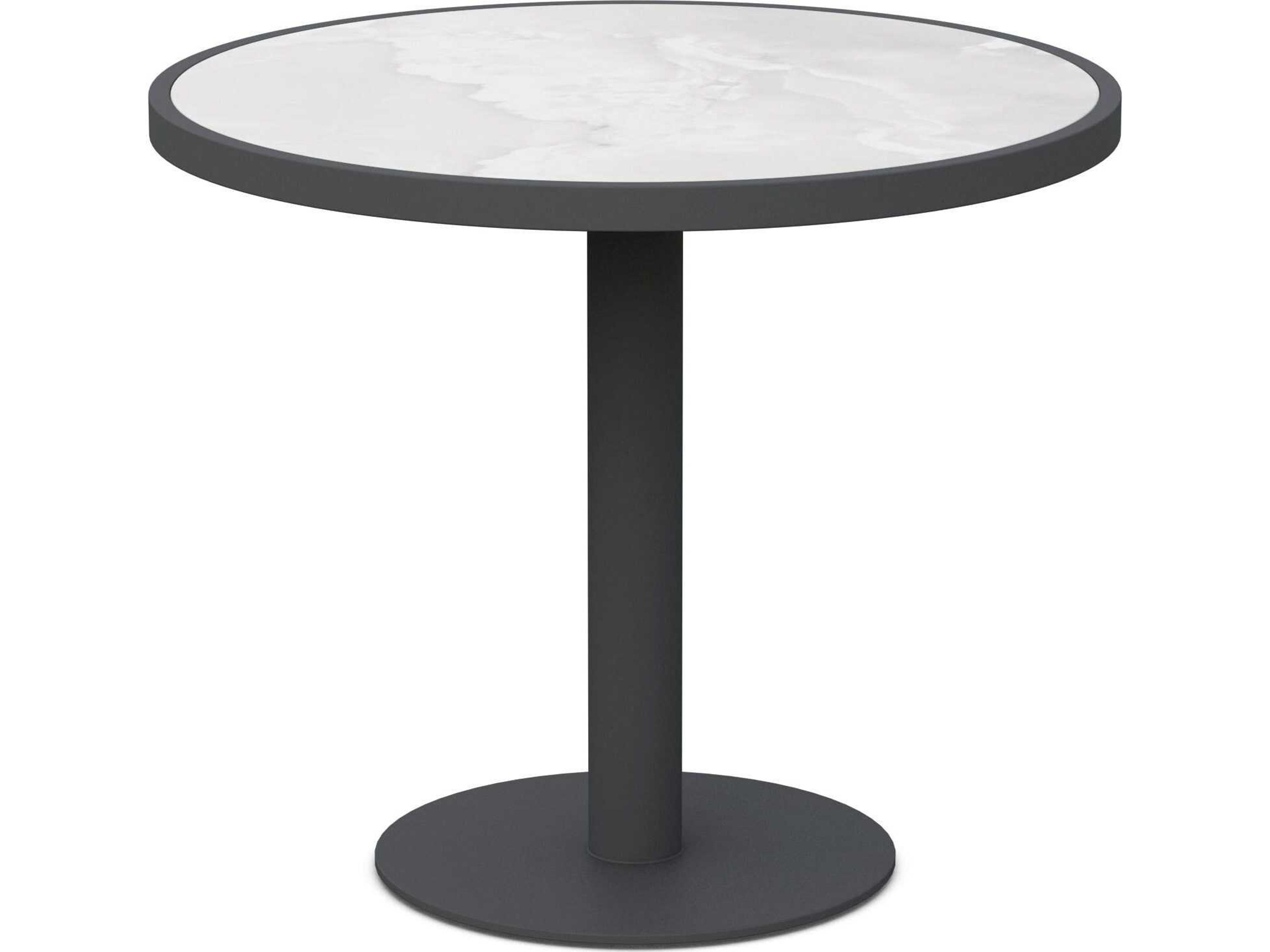 Bordeaux Dining Table with Charcoal Dekton Top