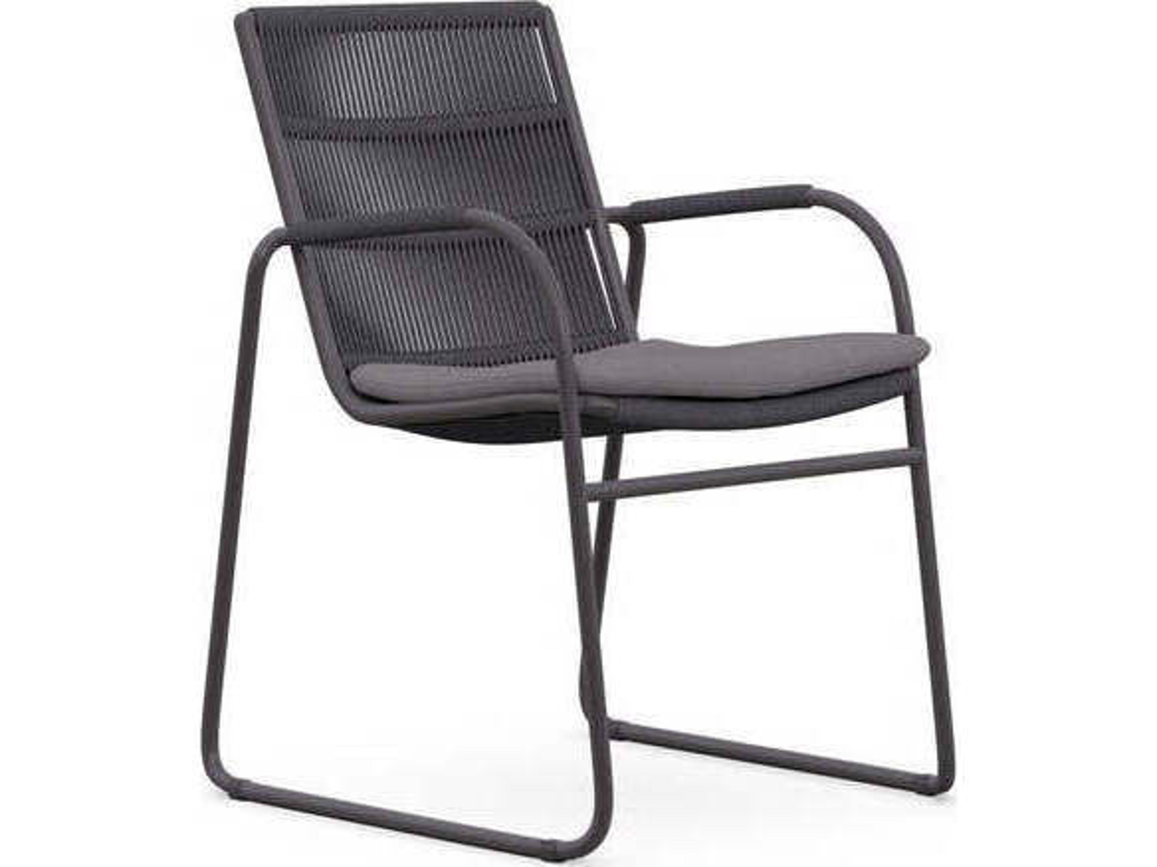 Cebu Rope Dining Chair Stackable Outdoor Set of Four