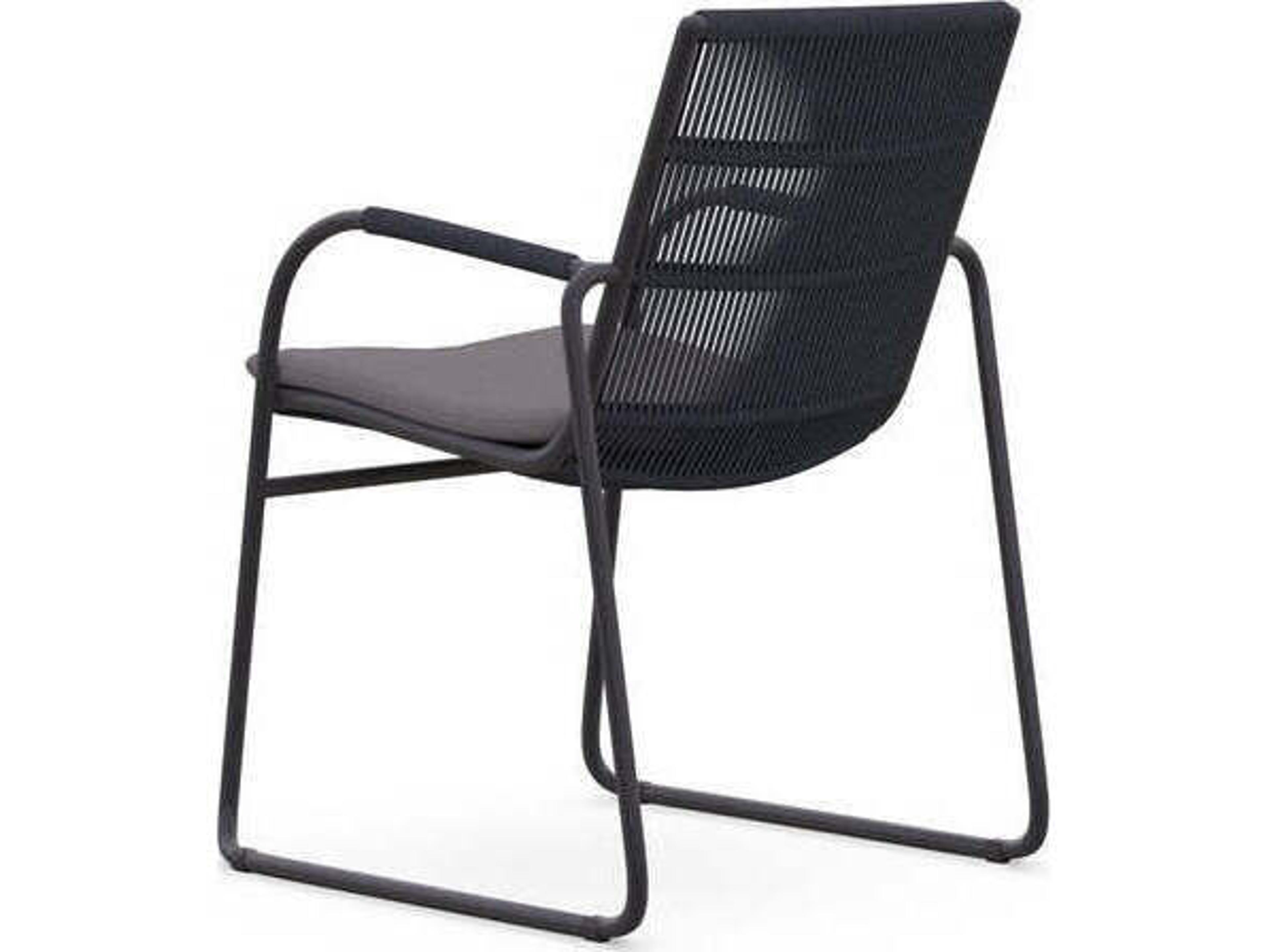 Azzurro Living Cebu Steel Rope Dining Chair Set of 4