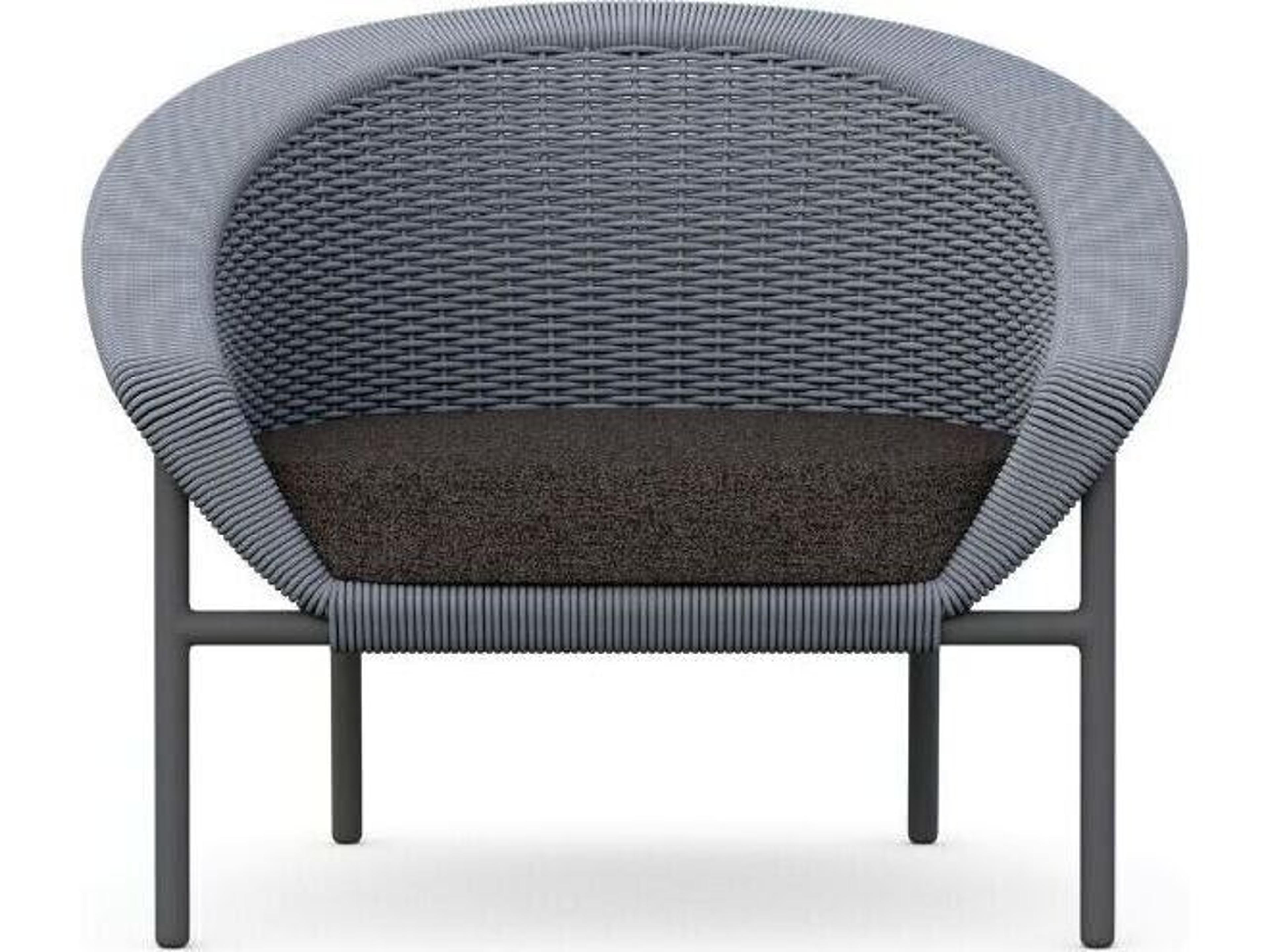 Azzurro Living Cove Aluminum Rope Lounge Chair