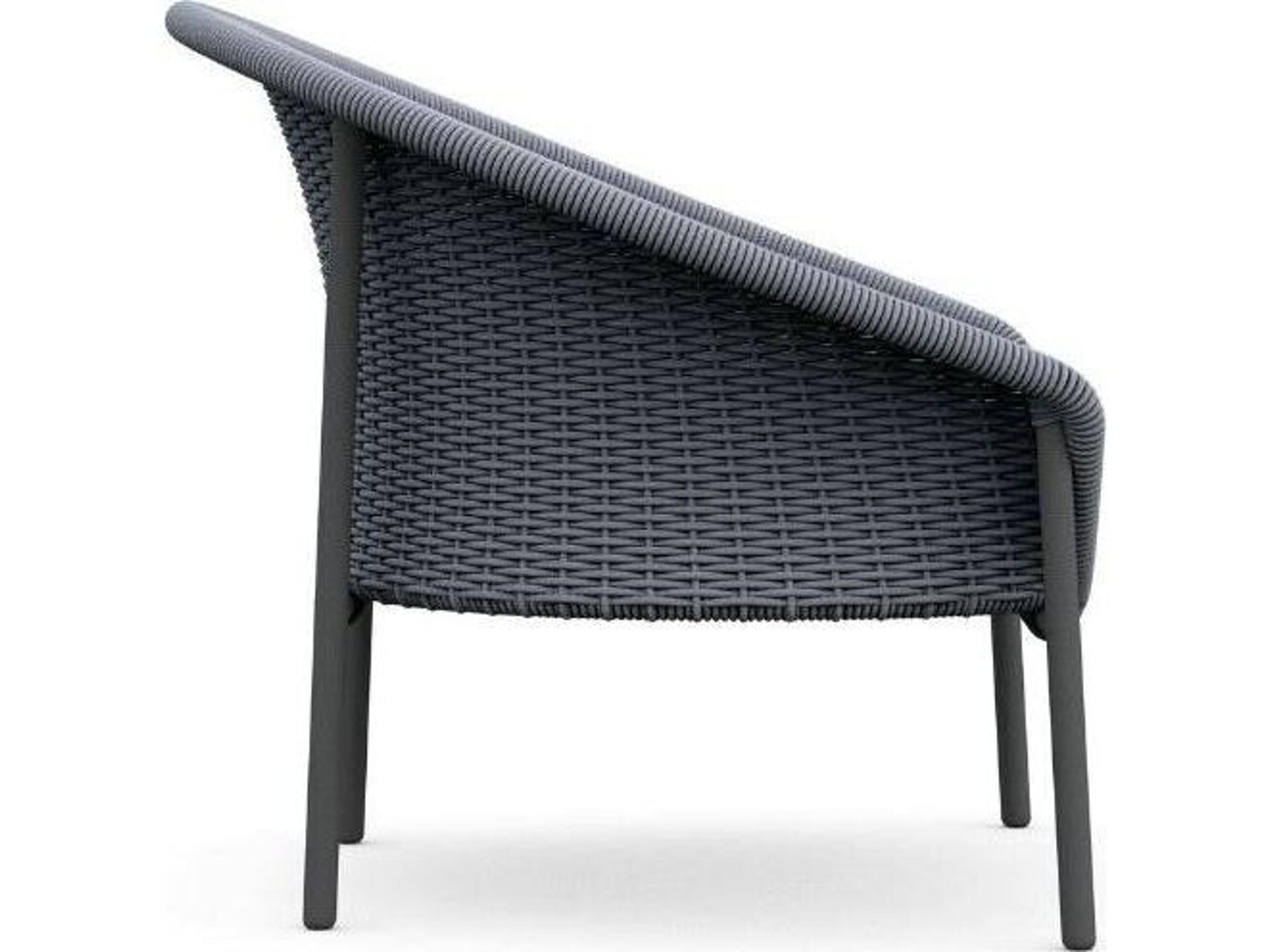 Azzurro Living Cove Aluminum Rope Lounge Chair