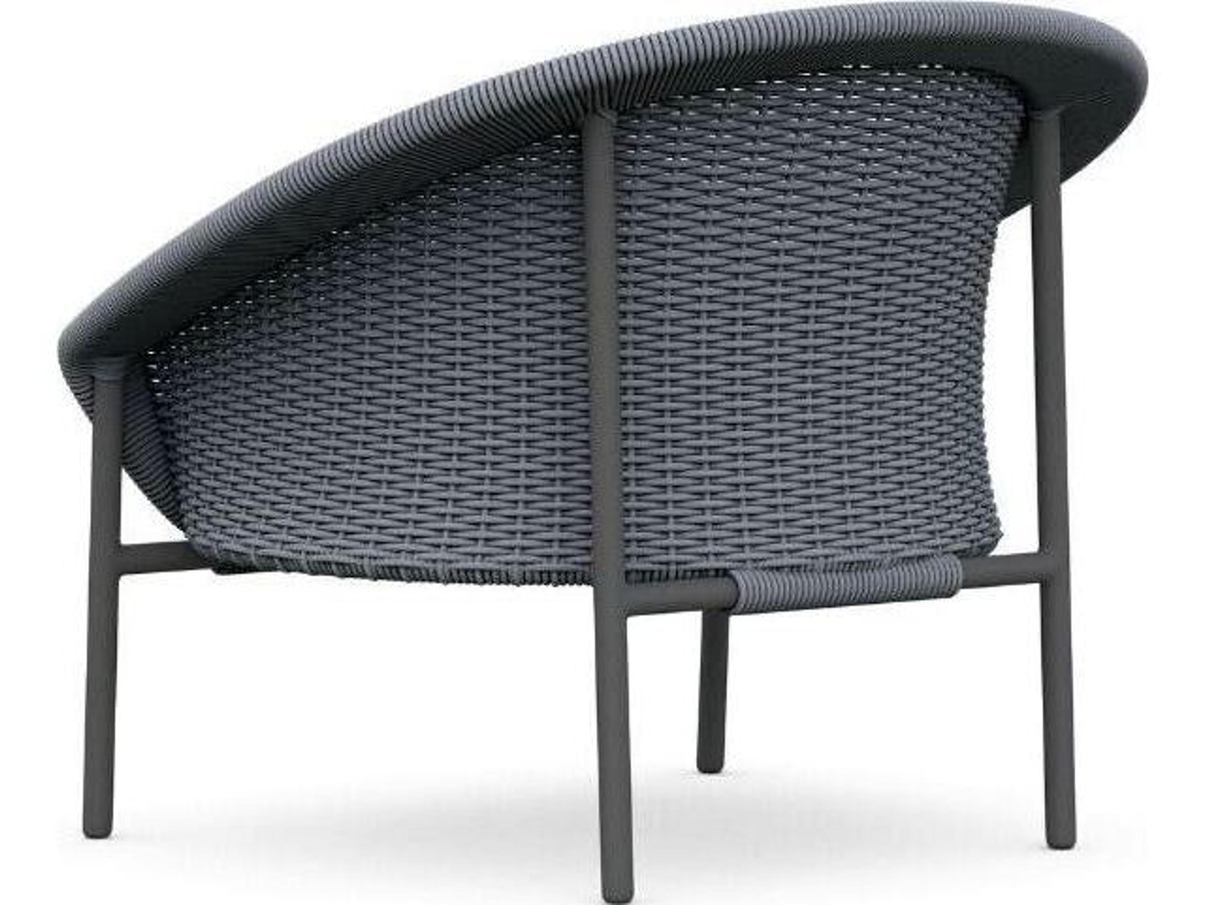 Azzurro Living Cove Aluminum Rope Lounge Chair